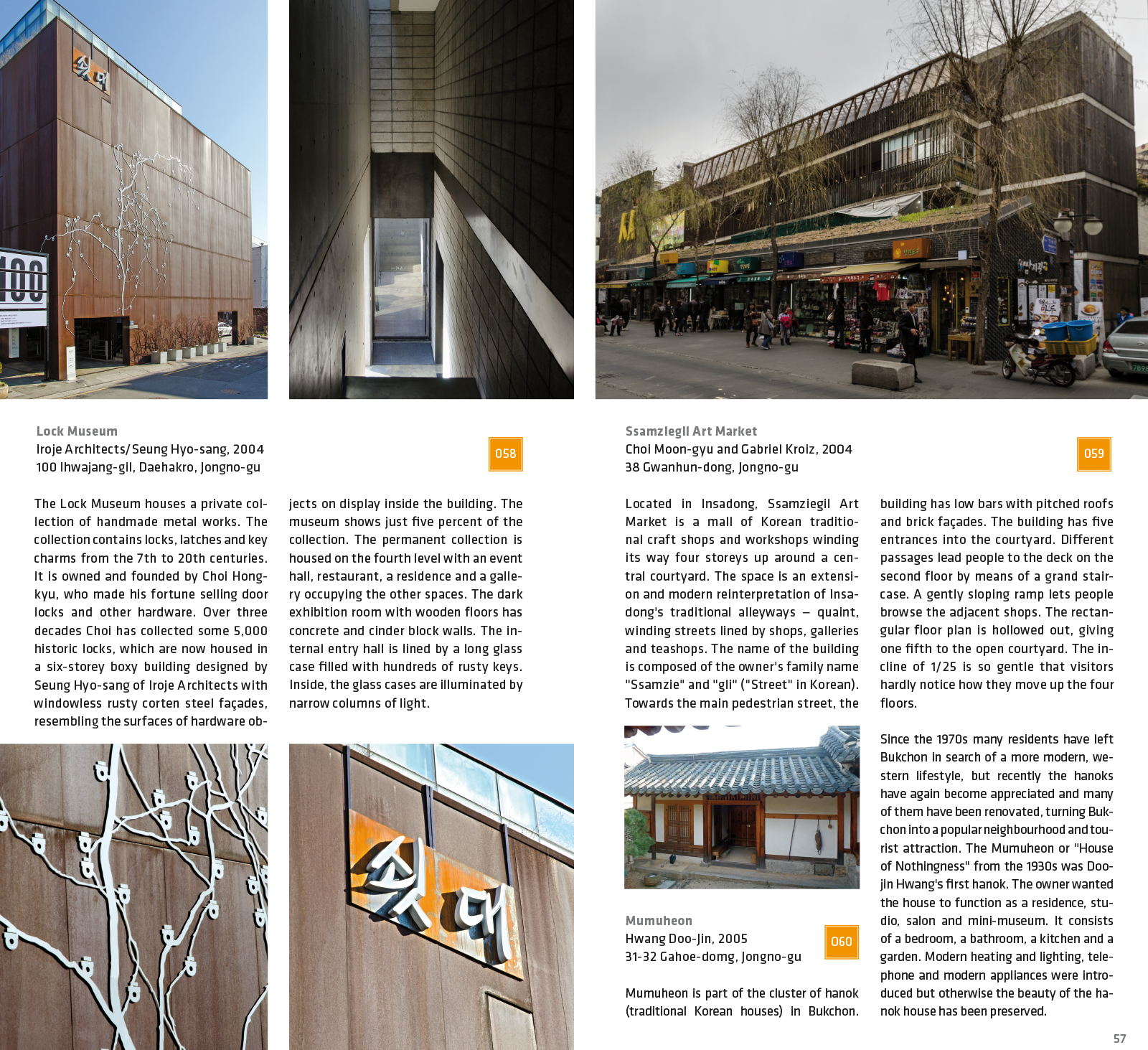 Architectural Guide Seoul / Architekturführer Seoul, Seoul, Korea — Perspektive 3