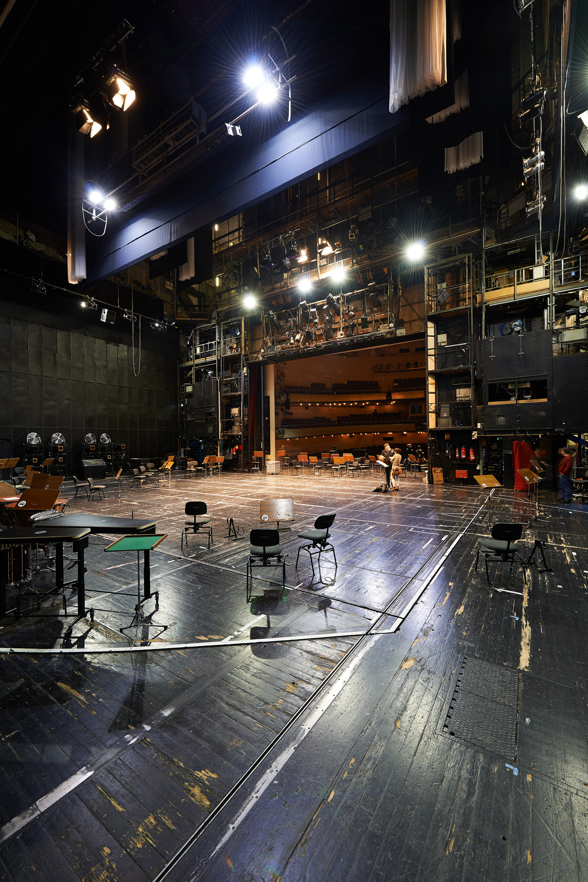 Das »Große Haus« des Saarländischen Staatstheaters, Saarbrücken, Saarland — Blick 5