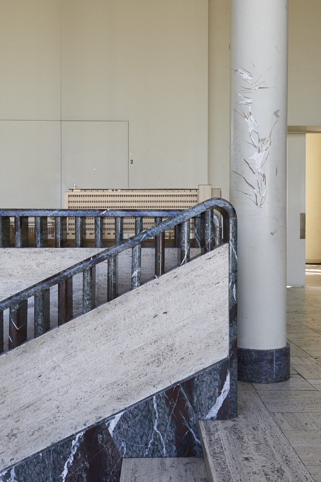 Foto-Dokumentation der ehemaligen Französischen Botschaft in Saarbrücken, Saarbrücken, Saarland — Detail 16