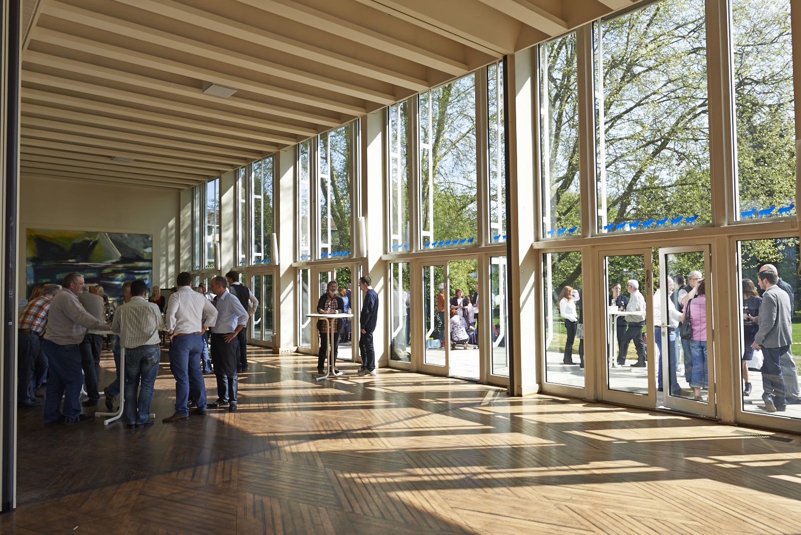 Foto-Dokumentation der ehemaligen Französischen Botschaft in Saarbrücken, Saarbrücken, Saarland — Blick 20