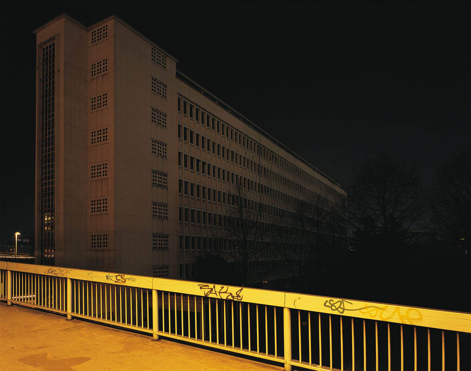 Foto-Dokumentation der ehemaligen Französischen Botschaft in Saarbrücken, Saarbrücken, Saarland — Detailansicht