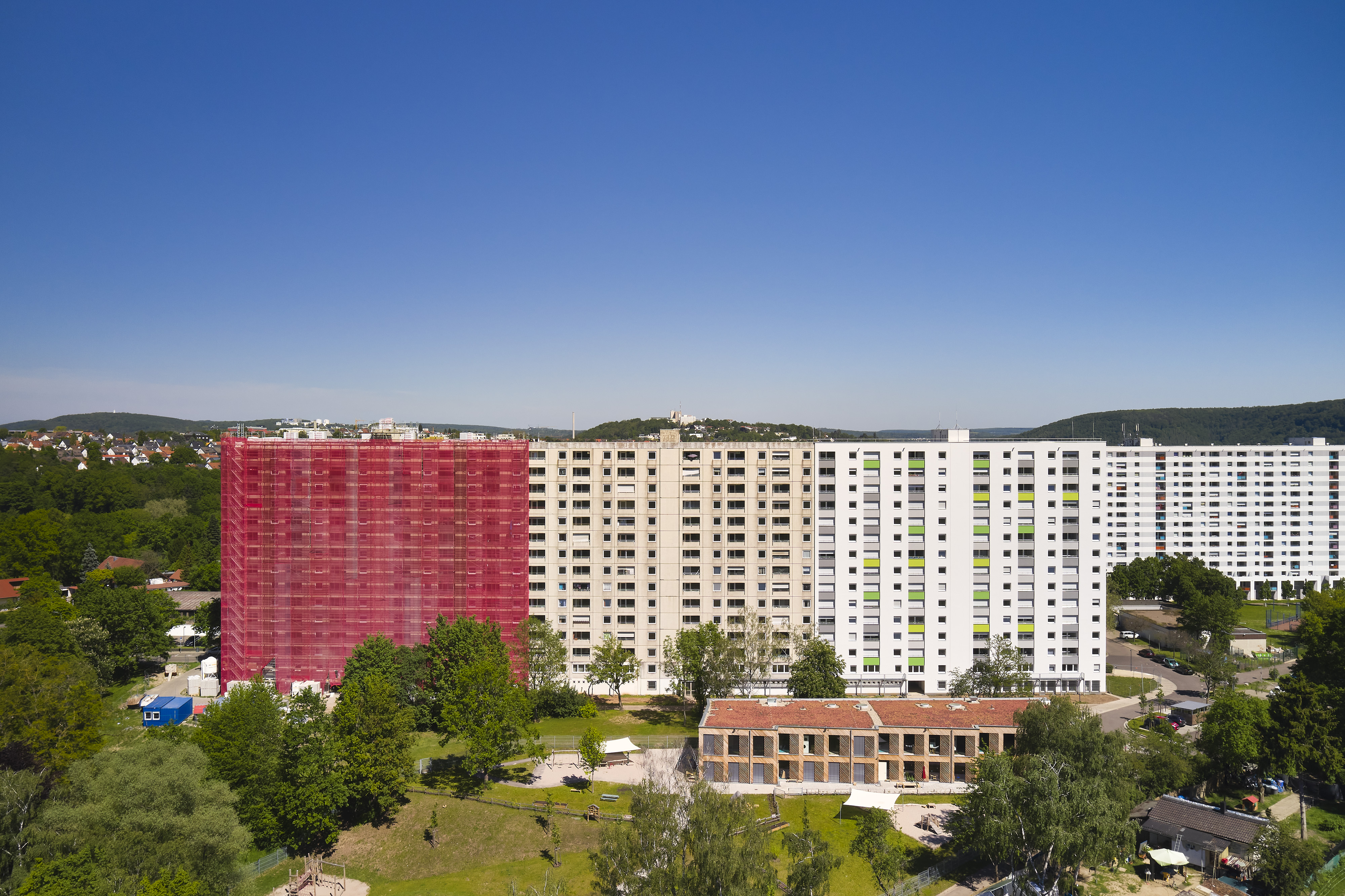 Dokumentationsfotografien »Am Königsbruch 1-5«, Saarbrücken, Saarbrücken, Saarland — Detailansicht