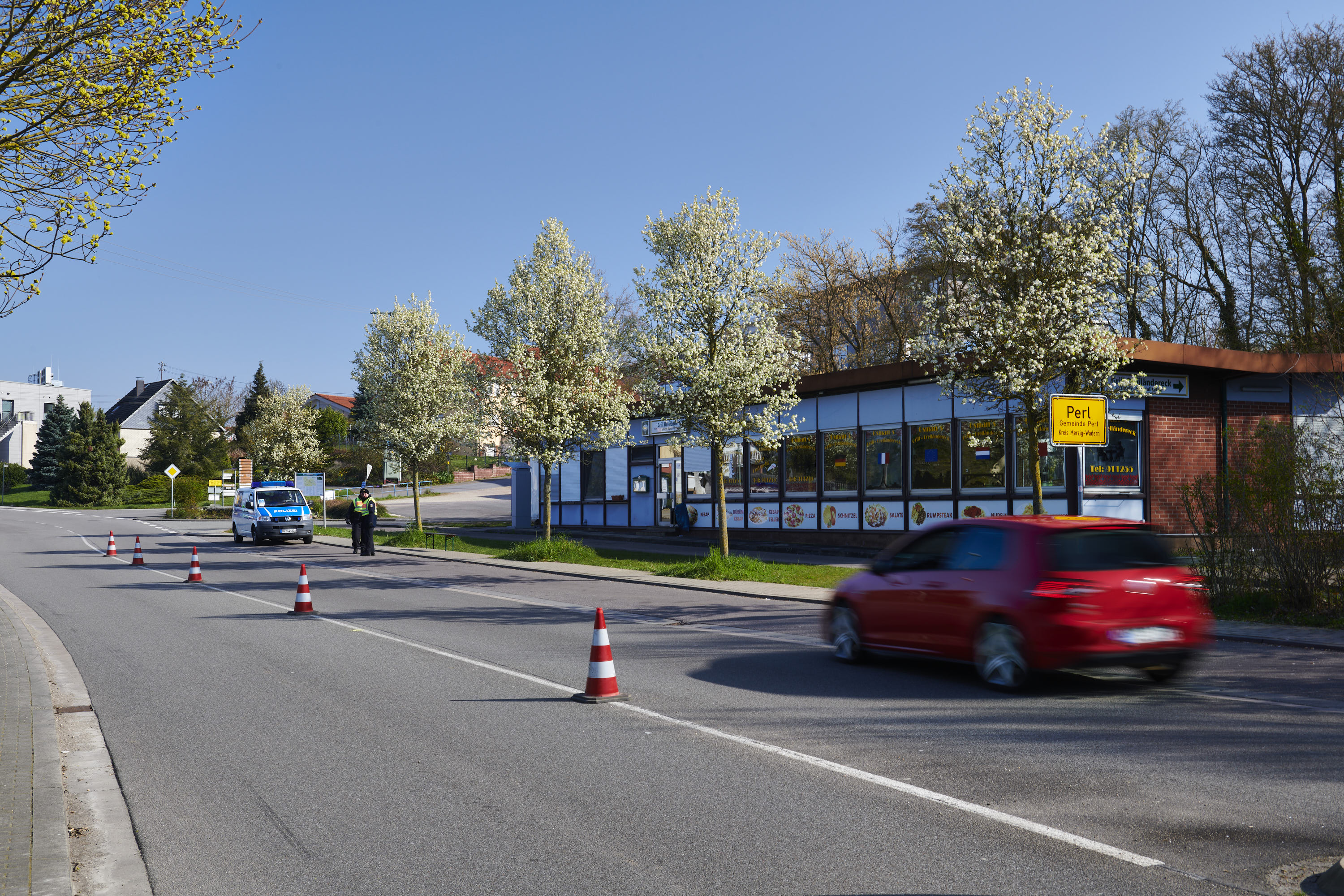 Immer noch: Grenzübergange in Corona-Zeiten..., Saarland, Lothringen, Luxemburg — Detail 121