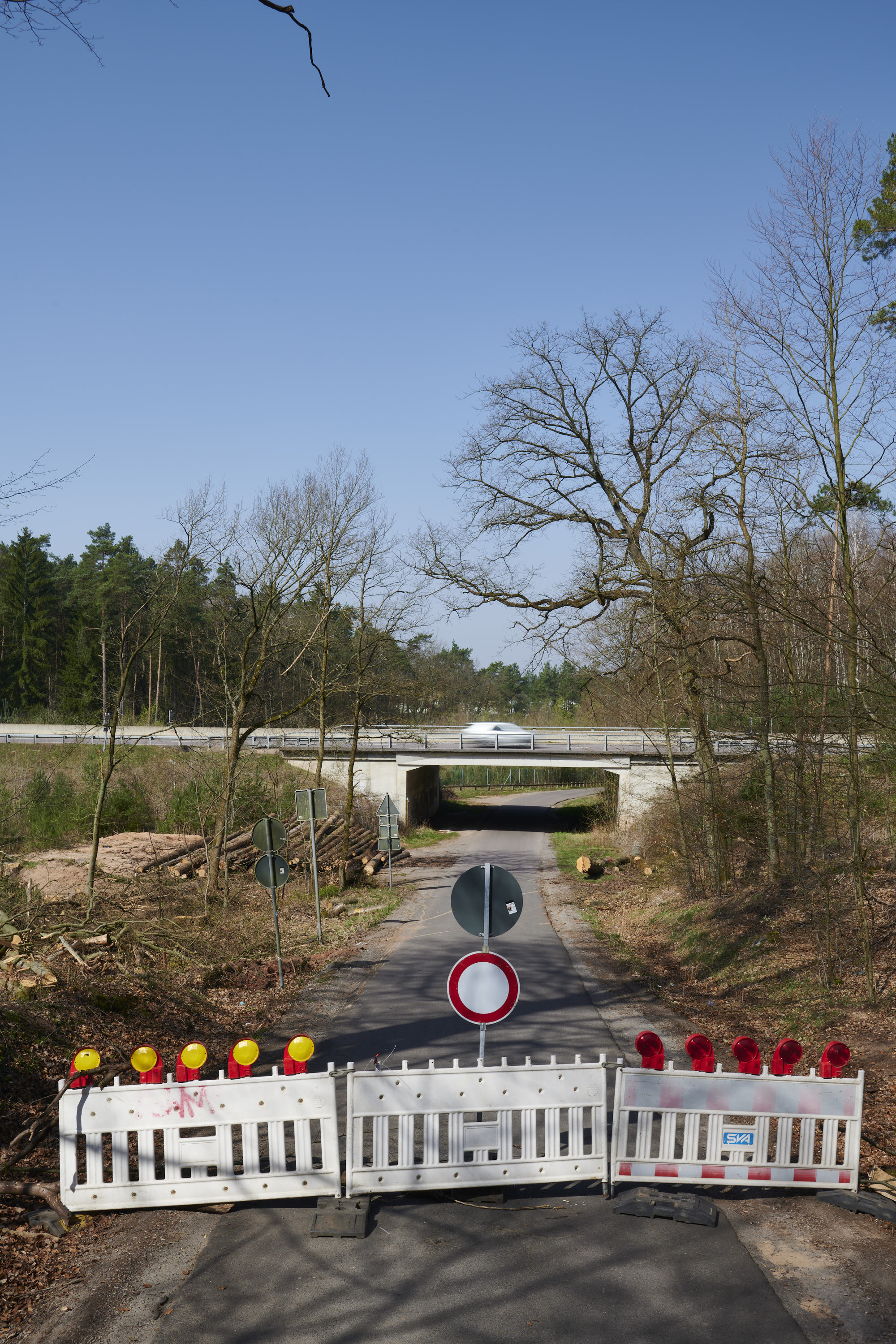 Immer noch: Grenzübergange in Corona-Zeiten..., Saarland, Lothringen, Luxemburg — Blick 85