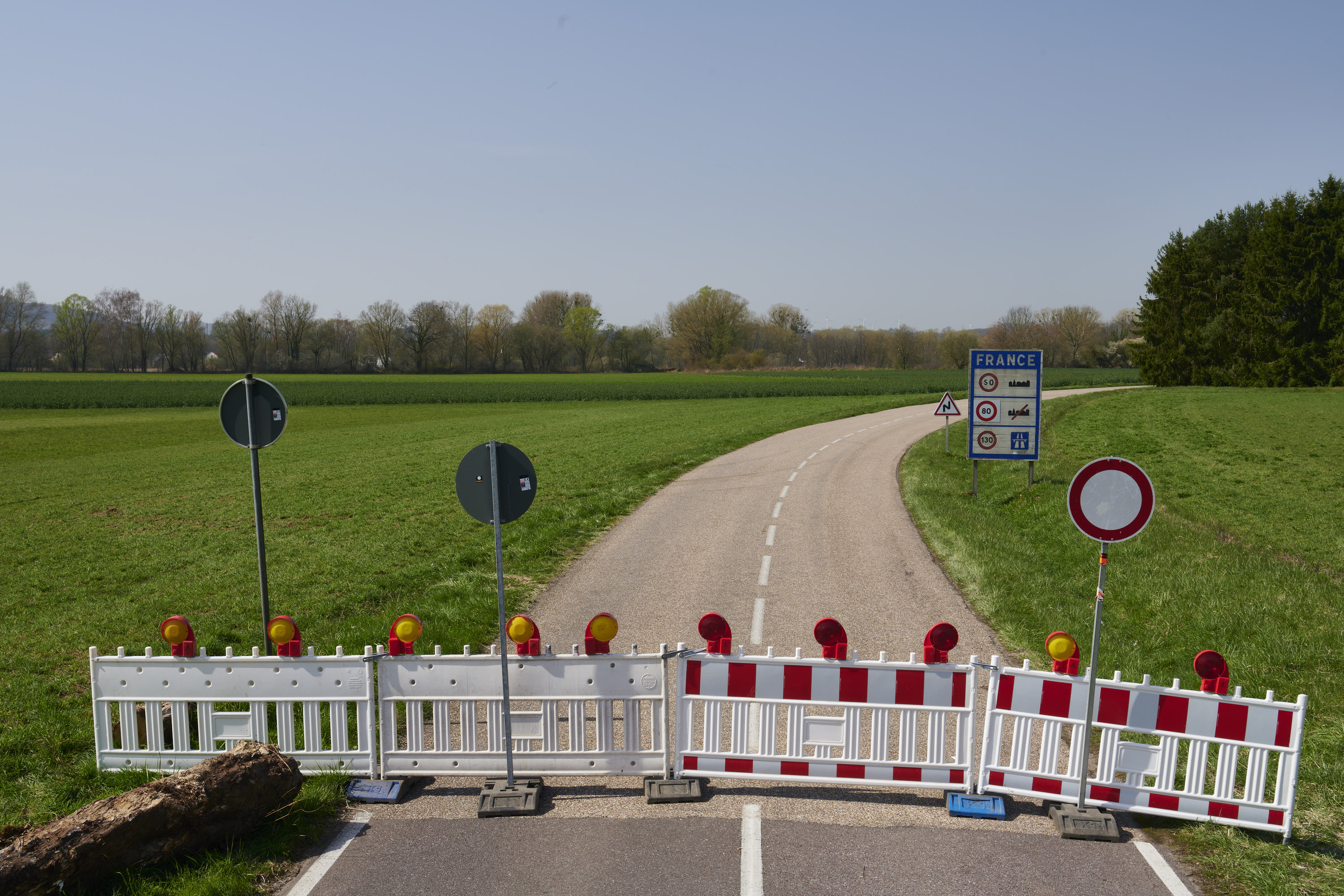 Immer noch: Grenzübergange in Corona-Zeiten..., Saarland, Lothringen, Luxemburg — Ansicht 92
