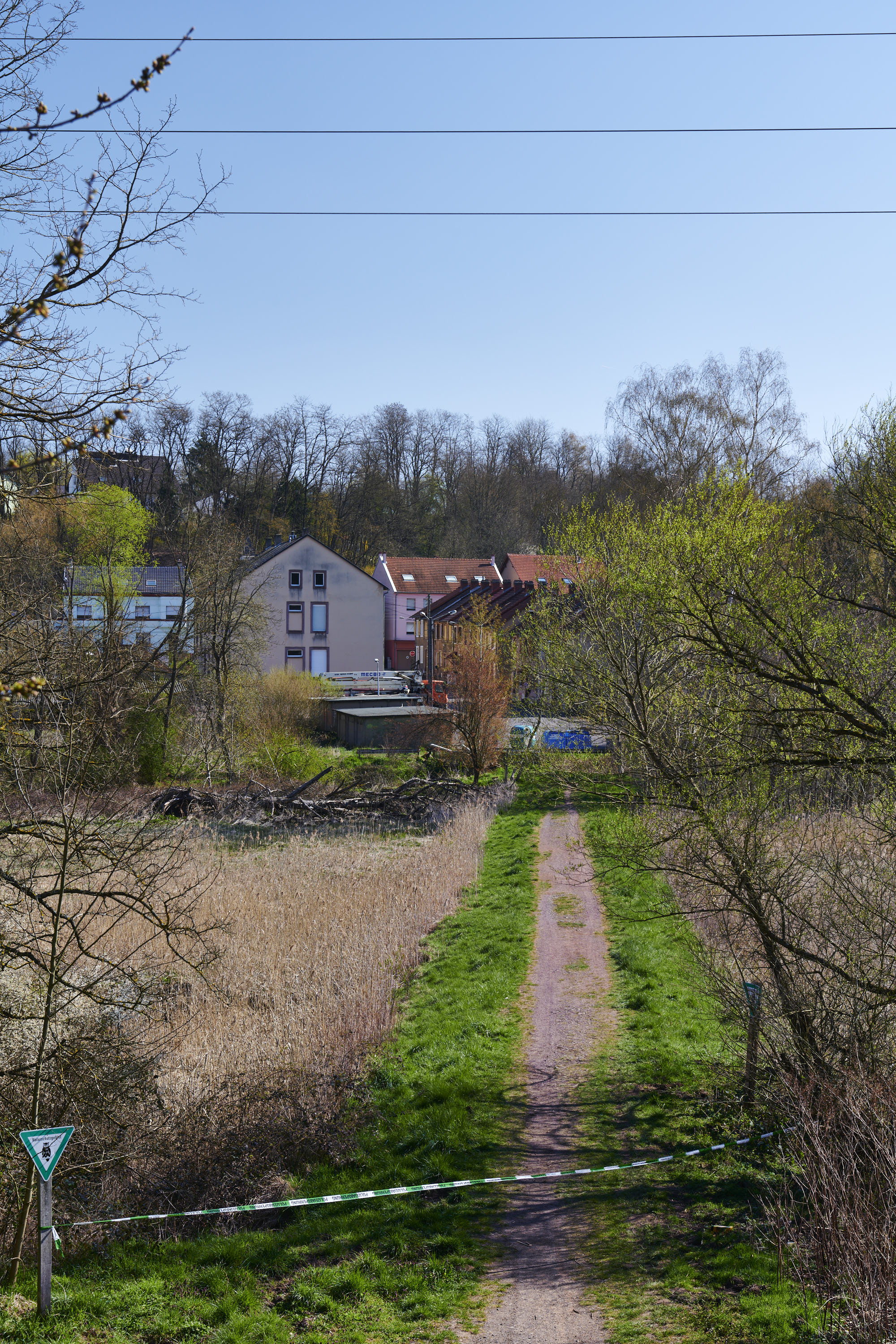 Immer noch: Grenzübergange in Corona-Zeiten..., Saarland, Lothringen, Luxemburg — Perspektive 68