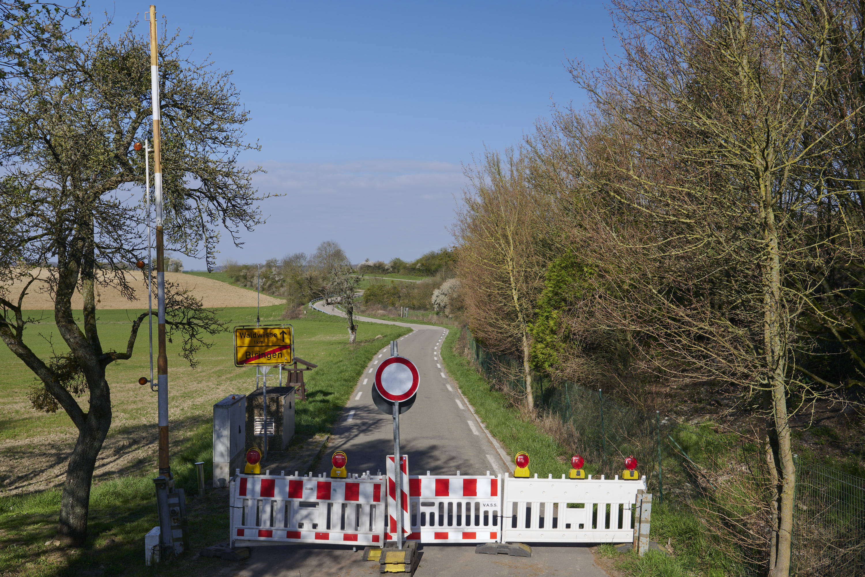 Immer noch: Grenzübergange in Corona-Zeiten..., Saarland, Lothringen, Luxemburg — Blick 115