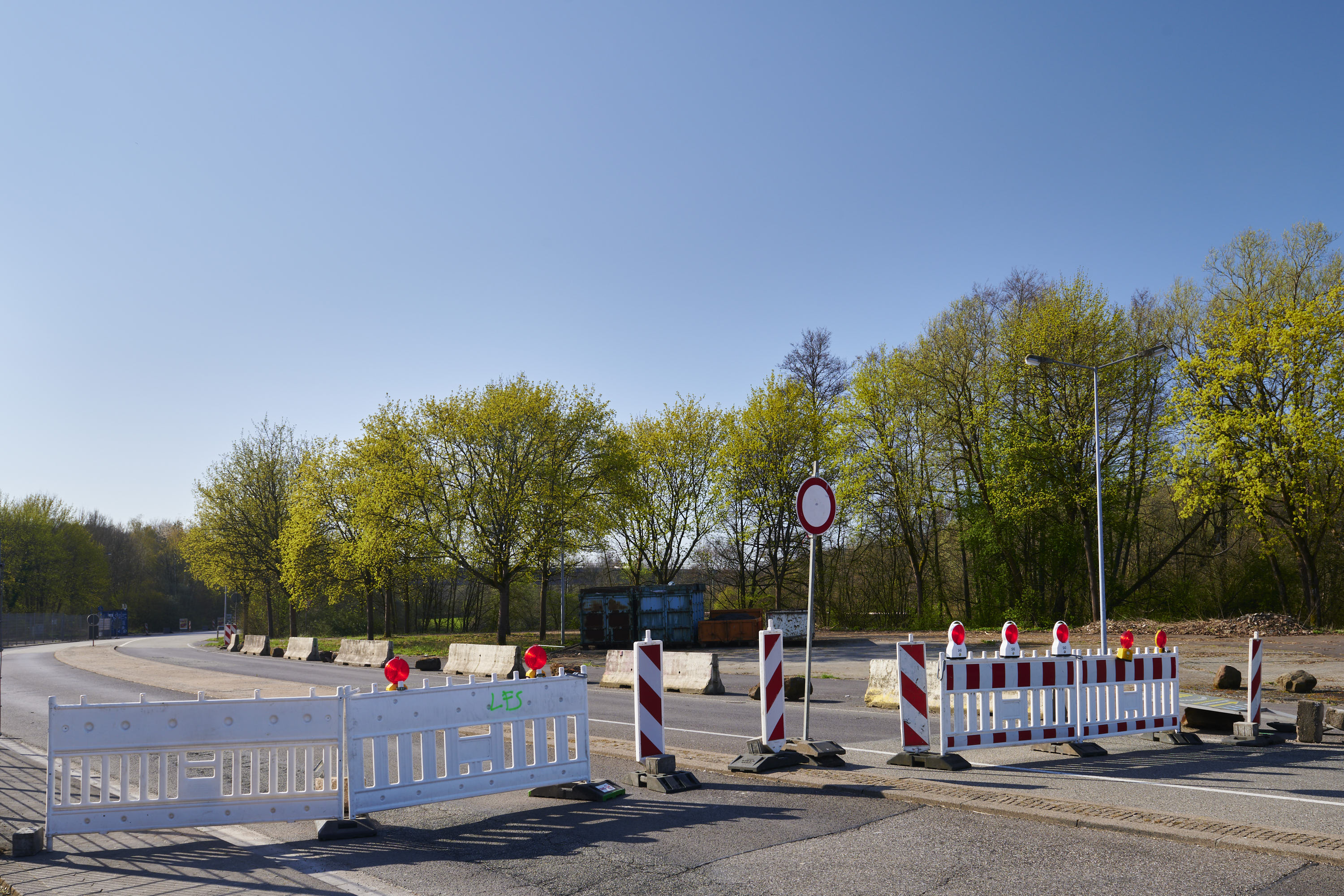 Immer noch: Grenzübergange in Corona-Zeiten..., Saarland, Lothringen, Luxemburg — Aufnahme 39