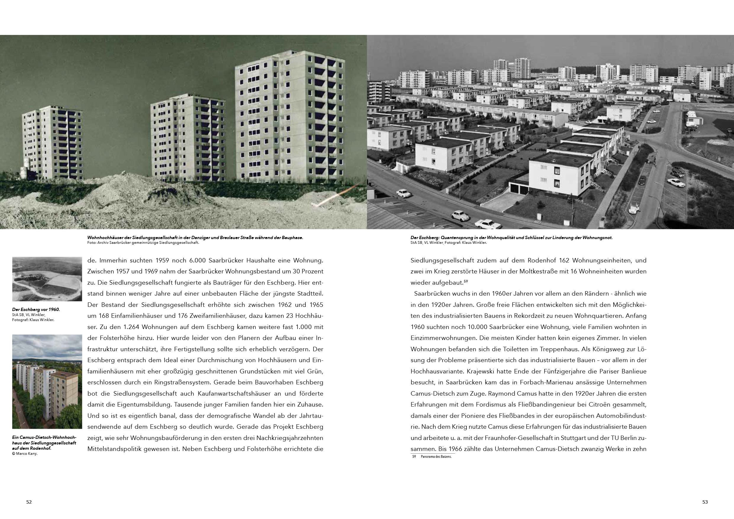 100 Jahre Saarbrücker gemeinnützige Siedlungsgesellschaft, Saarbrücken, Saarland — Perspektive 3