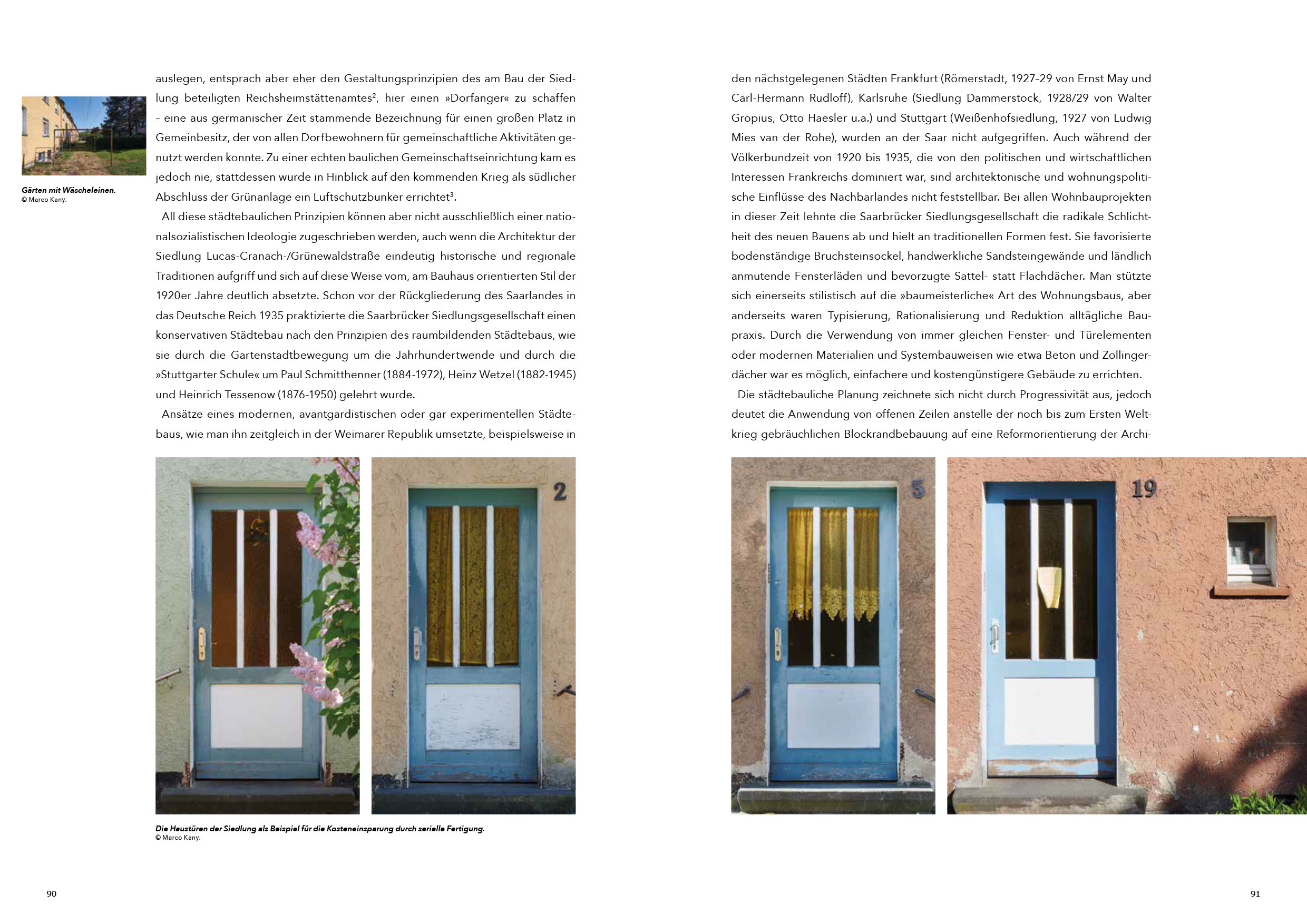 100 Jahre Saarbrücker gemeinnützige Siedlungsgesellschaft, Saarbrücken, Saarland — Detailansicht