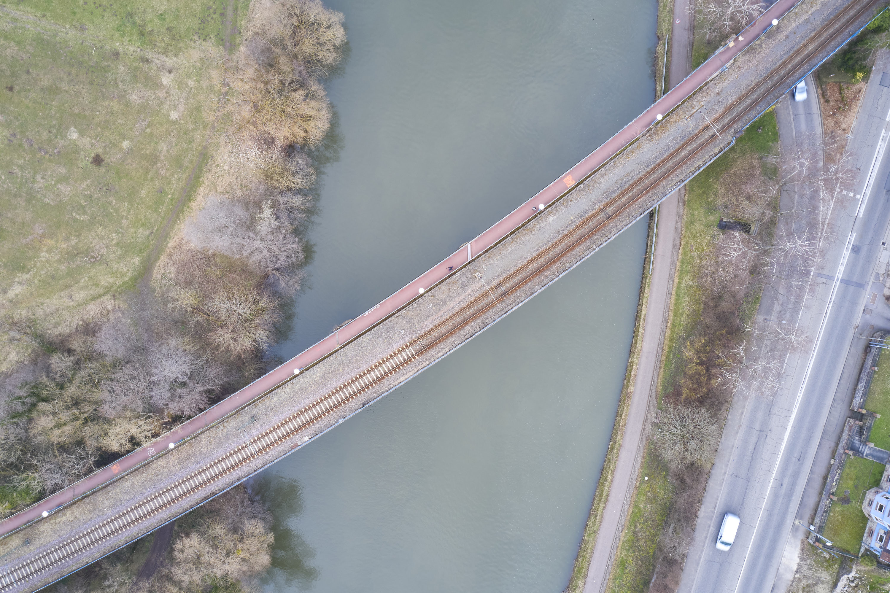 Immer noch: Grenzübergange in Corona-Zeiten..., Saarland, Lothringen, Luxemburg — Ansicht 37