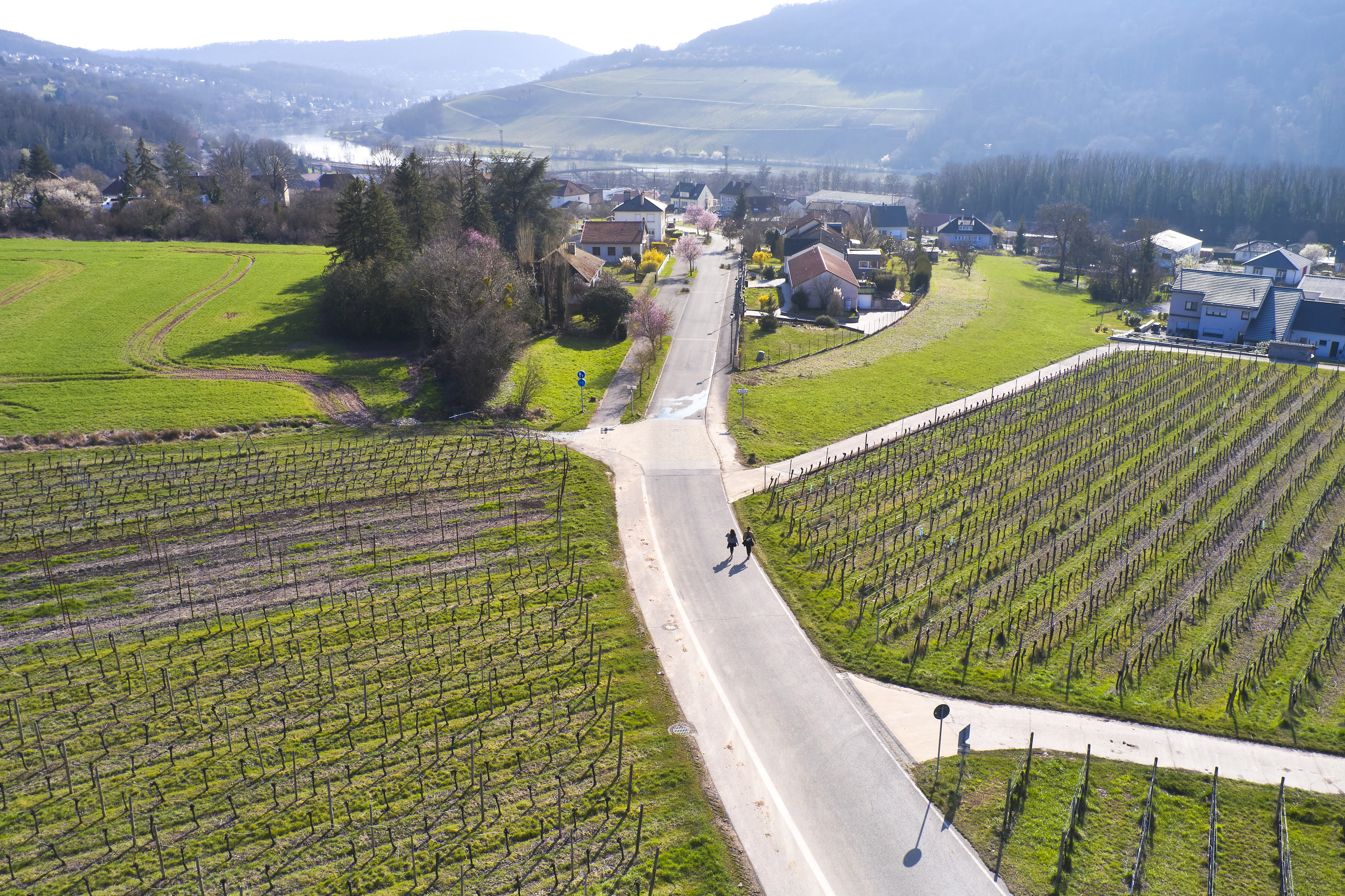 Immer noch: Grenzübergange in Corona-Zeiten..., Saarland, Lothringen, Luxemburg — Blick 120