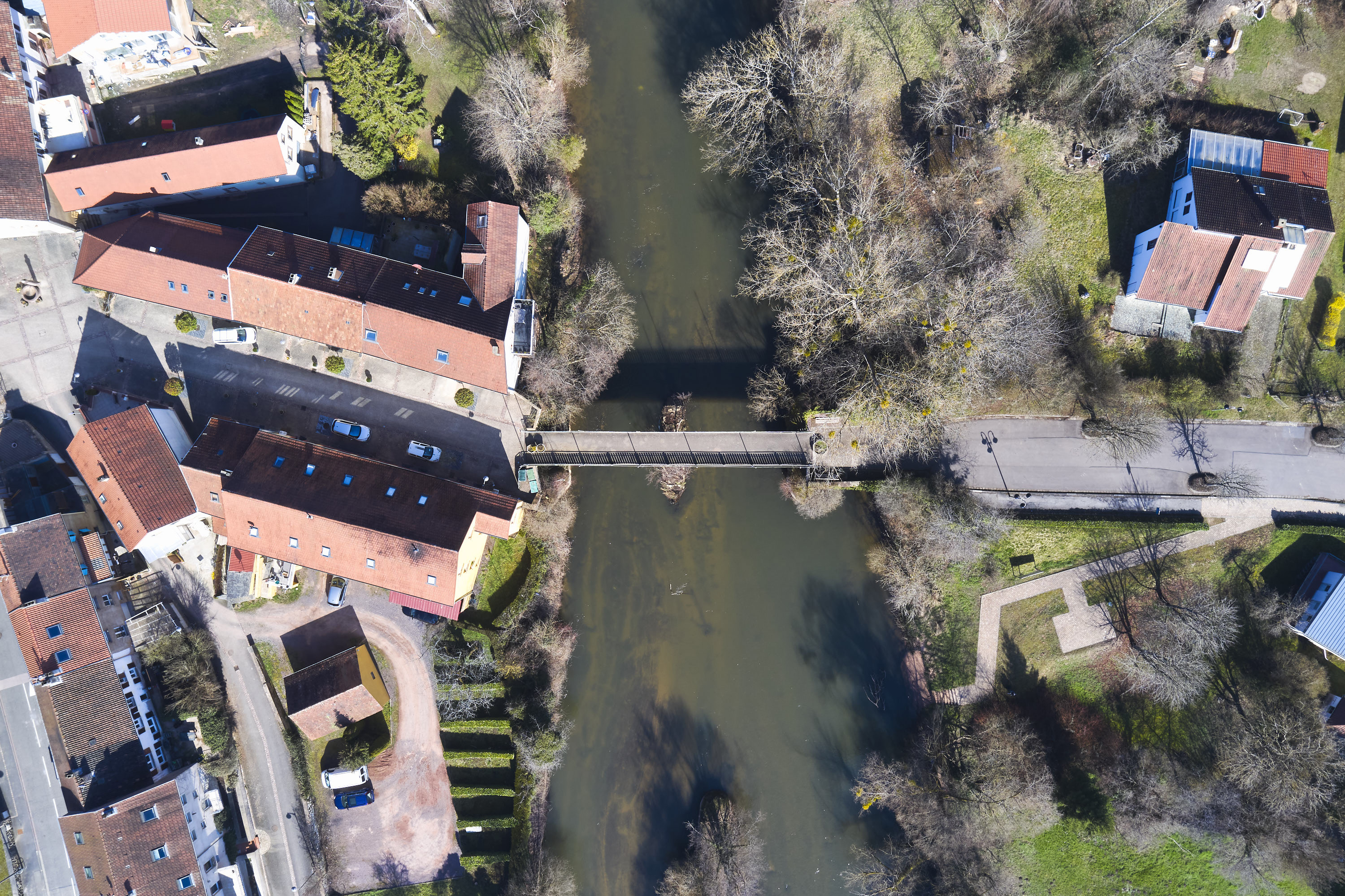 Immer noch: Grenzübergange in Corona-Zeiten..., Saarland, Lothringen, Luxemburg — Aufnahme 19