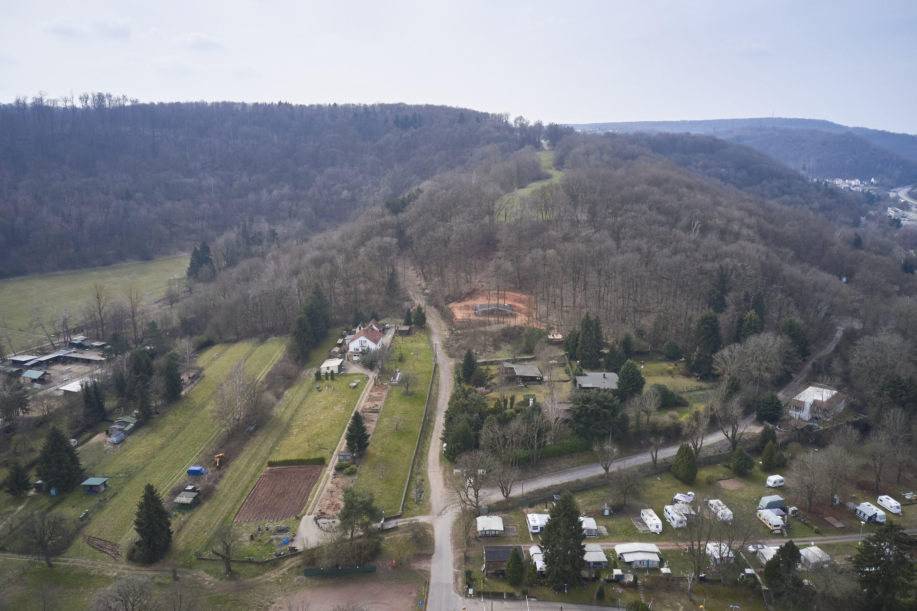 Immer noch: Grenzübergange in Corona-Zeiten..., Saarland, Lothringen, Luxemburg — Blick 55