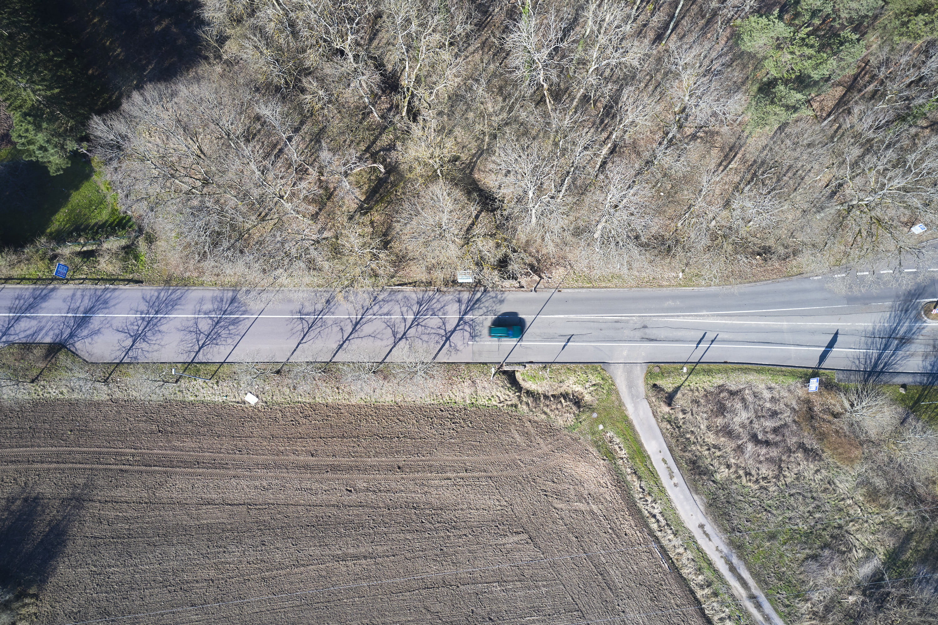 Immer noch: Grenzübergange in Corona-Zeiten..., Saarland, Lothringen, Luxemburg — Aufnahme 89