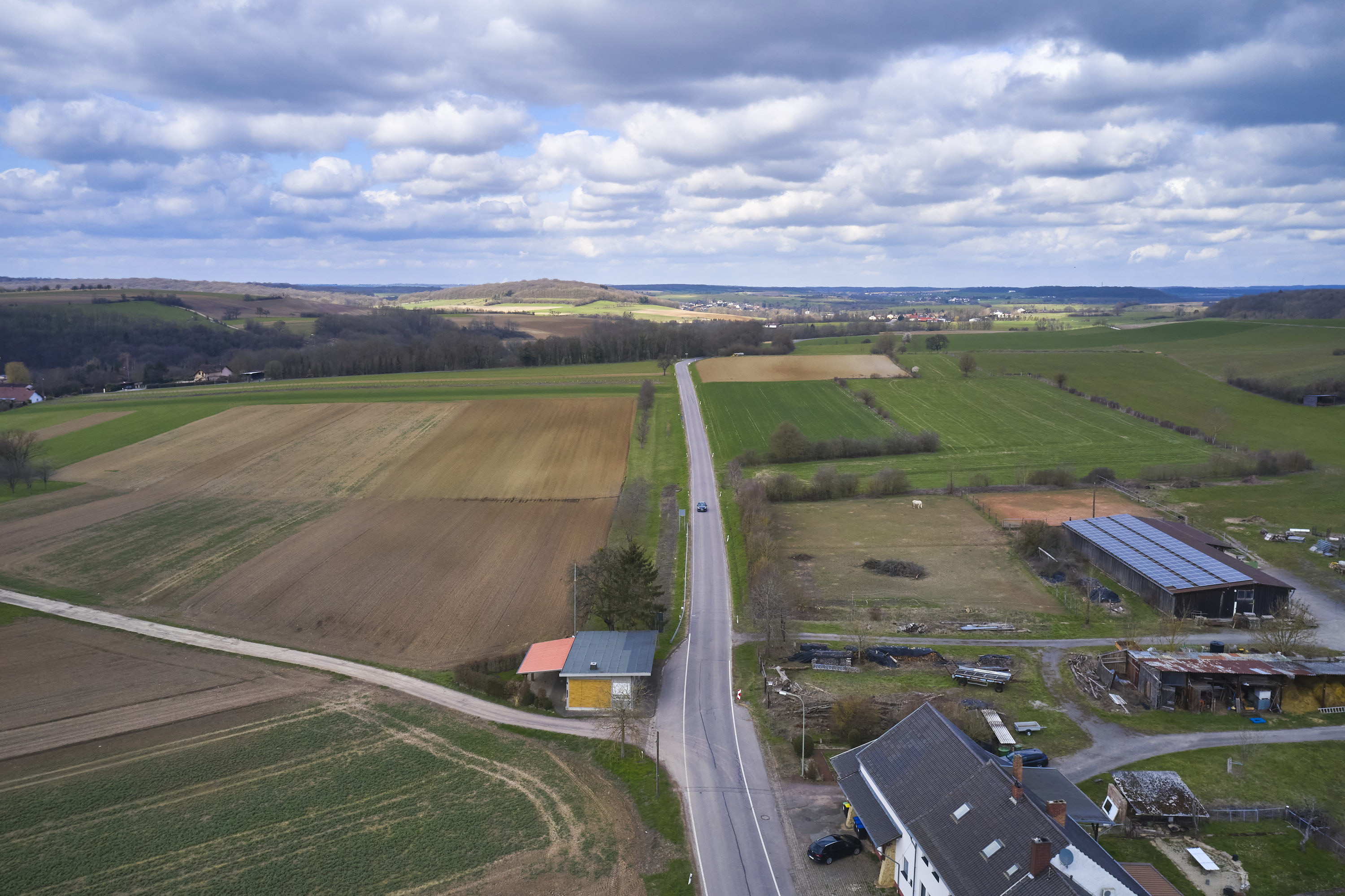 Immer noch: Grenzübergange in Corona-Zeiten..., Saarland, Lothringen, Luxemburg — Blick 105