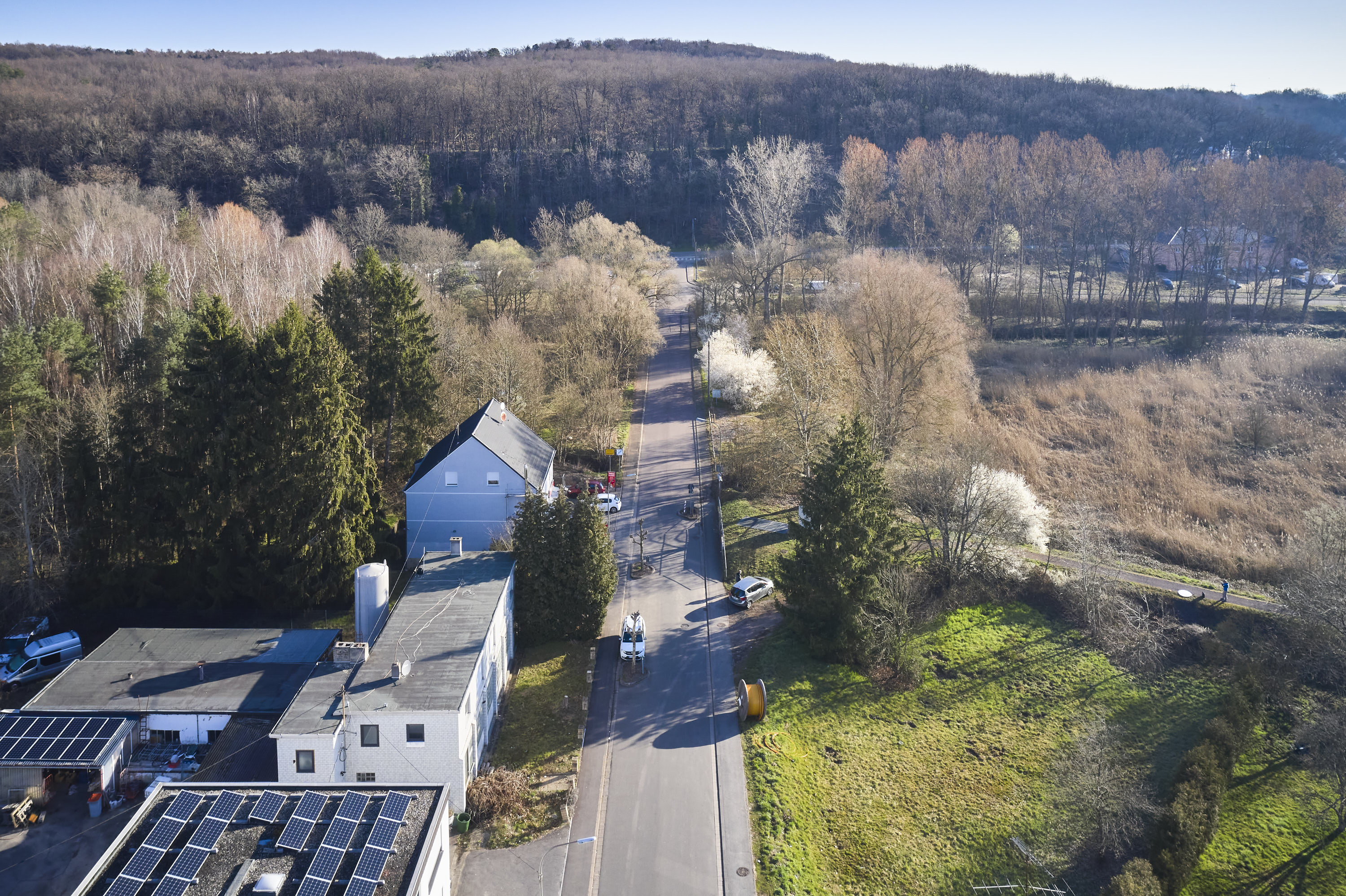 Immer noch: Grenzübergange in Corona-Zeiten..., Saarland, Lothringen, Luxemburg — Perspektive 73