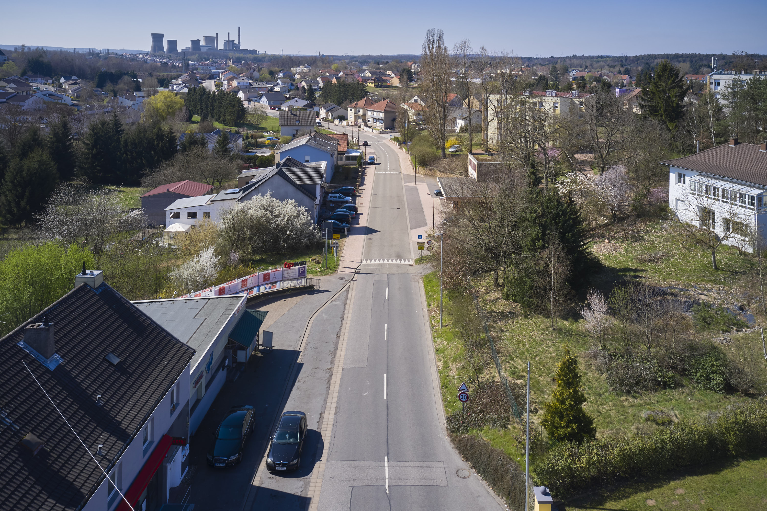 Immer noch: Grenzübergange in Corona-Zeiten..., Saarland, Lothringen, Luxemburg — Aufnahme 84