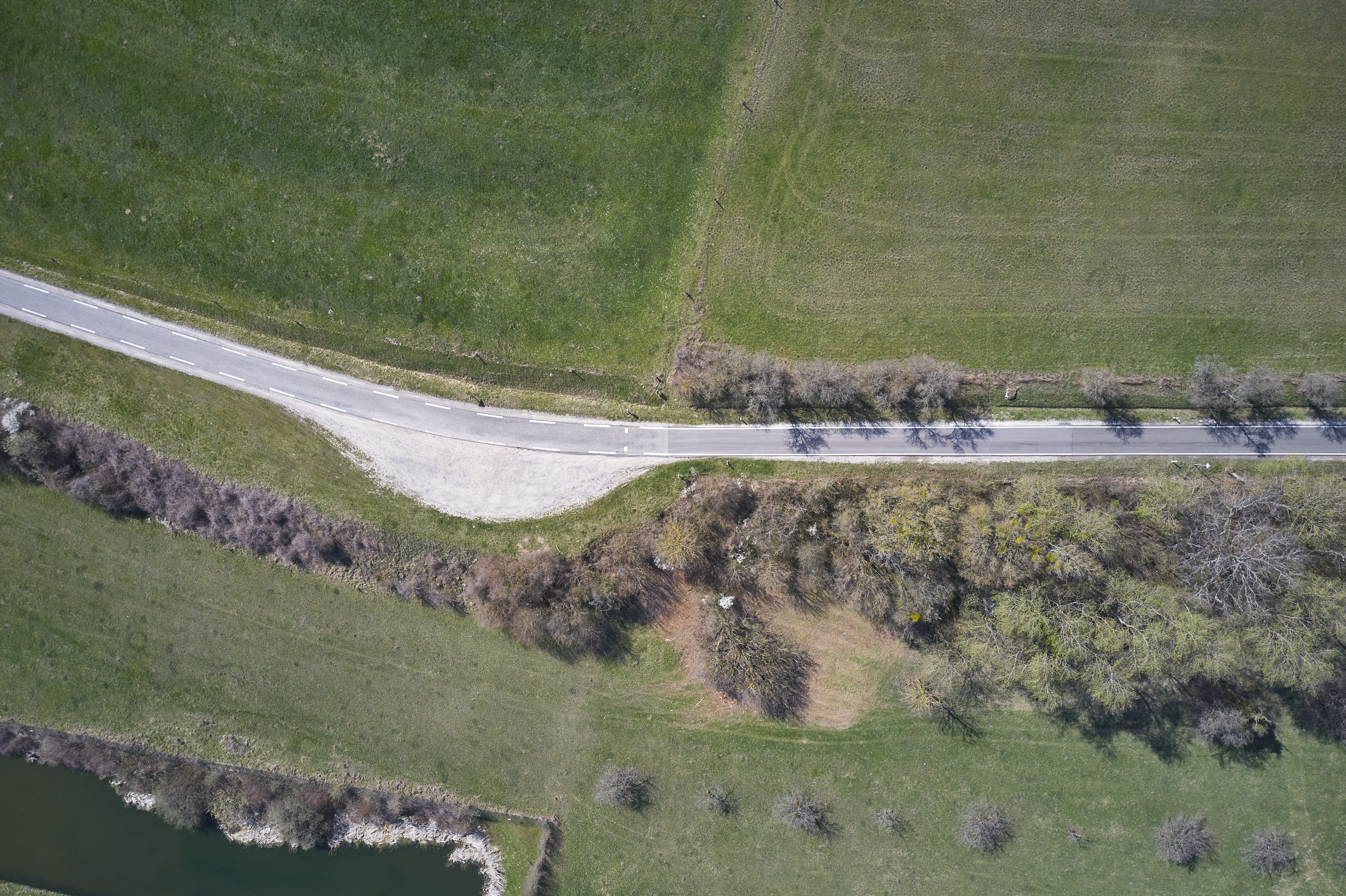 Immer noch: Grenzübergange in Corona-Zeiten..., Saarland, Lothringen, Luxemburg — Perspektive 13