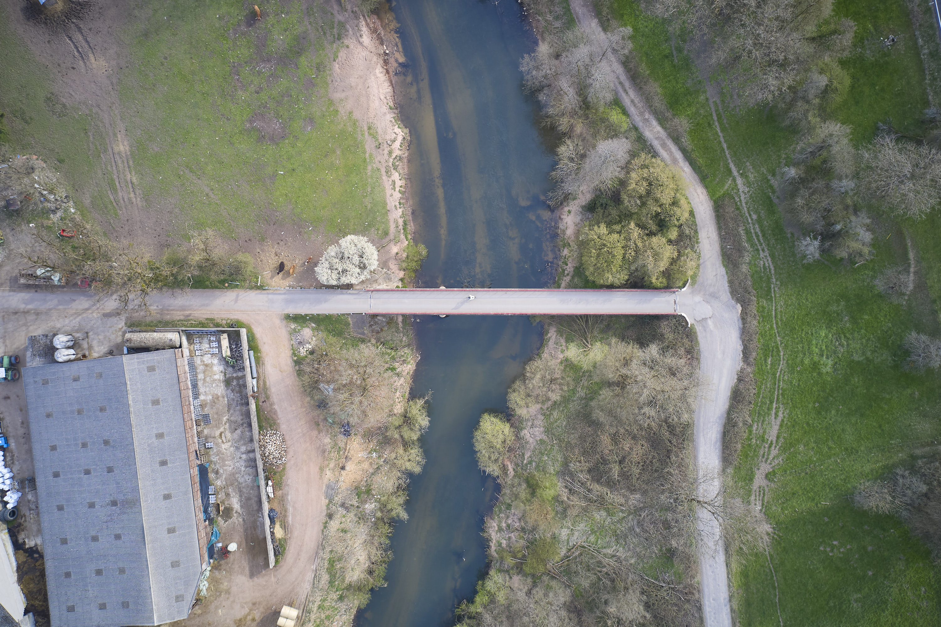 Immer noch: Grenzübergange in Corona-Zeiten..., Saarland, Lothringen, Luxemburg — Perspektive 28