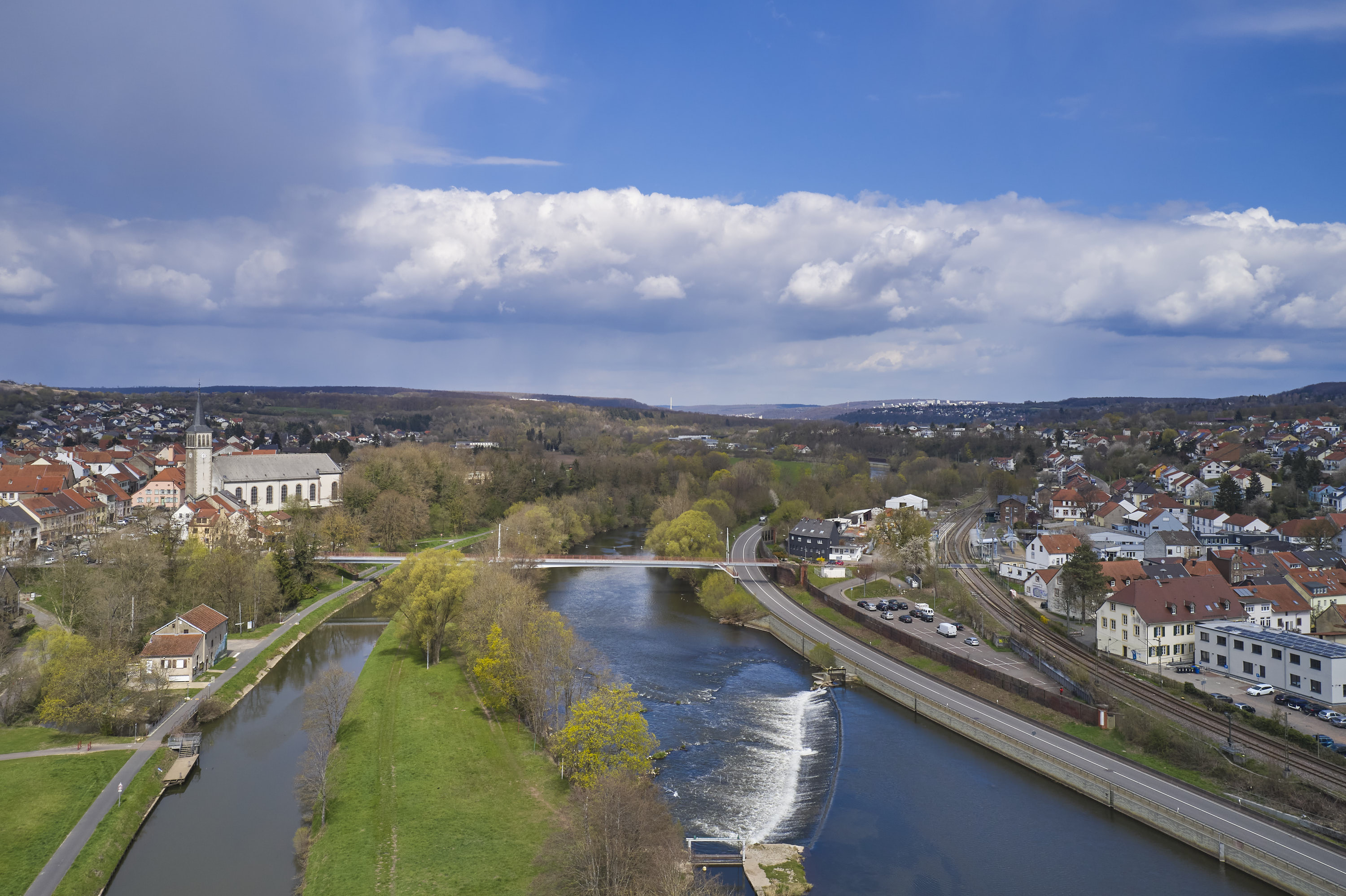 Immer noch: Grenzübergange in Corona-Zeiten..., Saarland, Lothringen, Luxemburg — Aufnahme 44