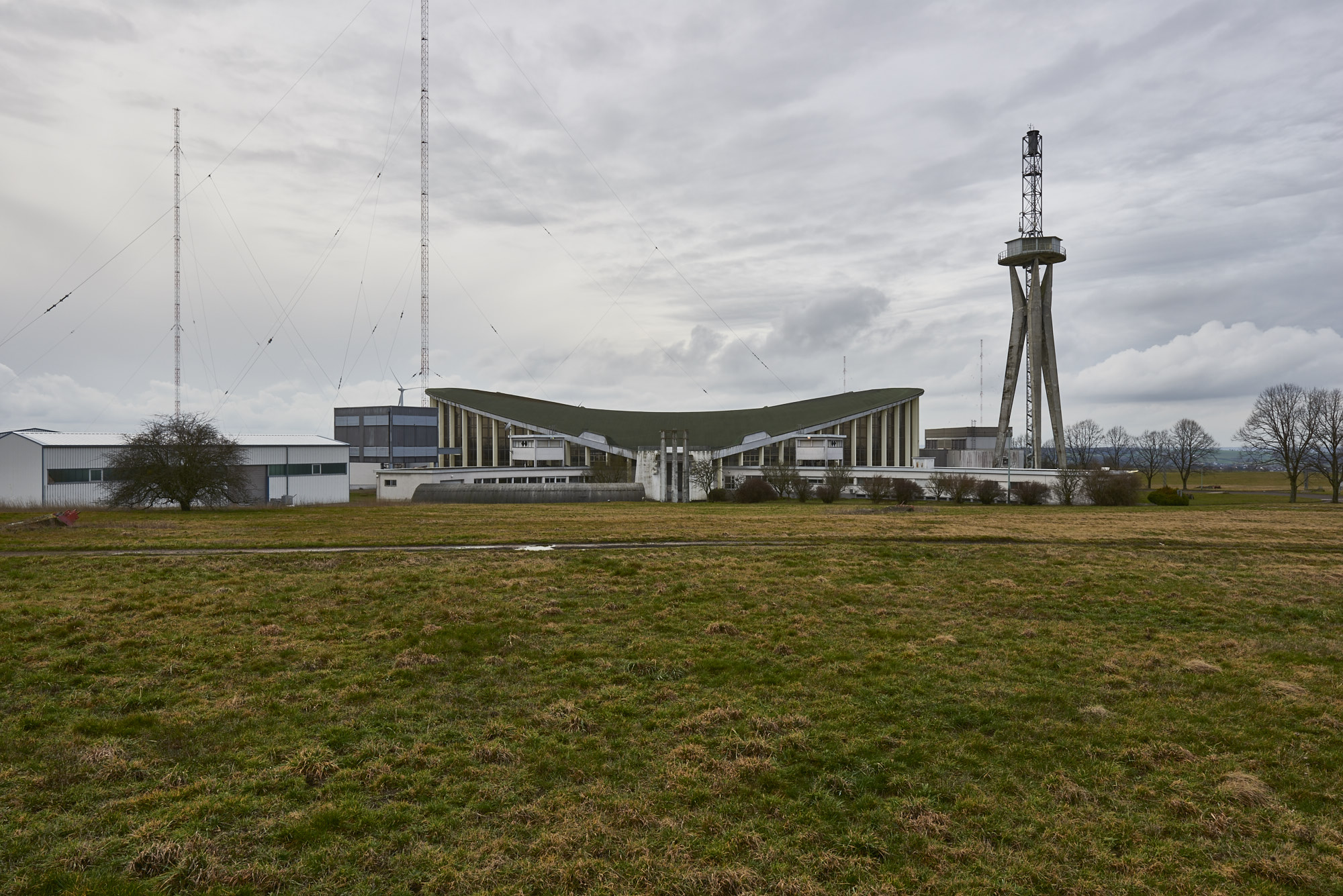Ehemalige Sendeanlage von »Europe 1« in Felsberg-Berus, Saarbrücken, Felsberg-Berus, Saarland — Aufnahme 4