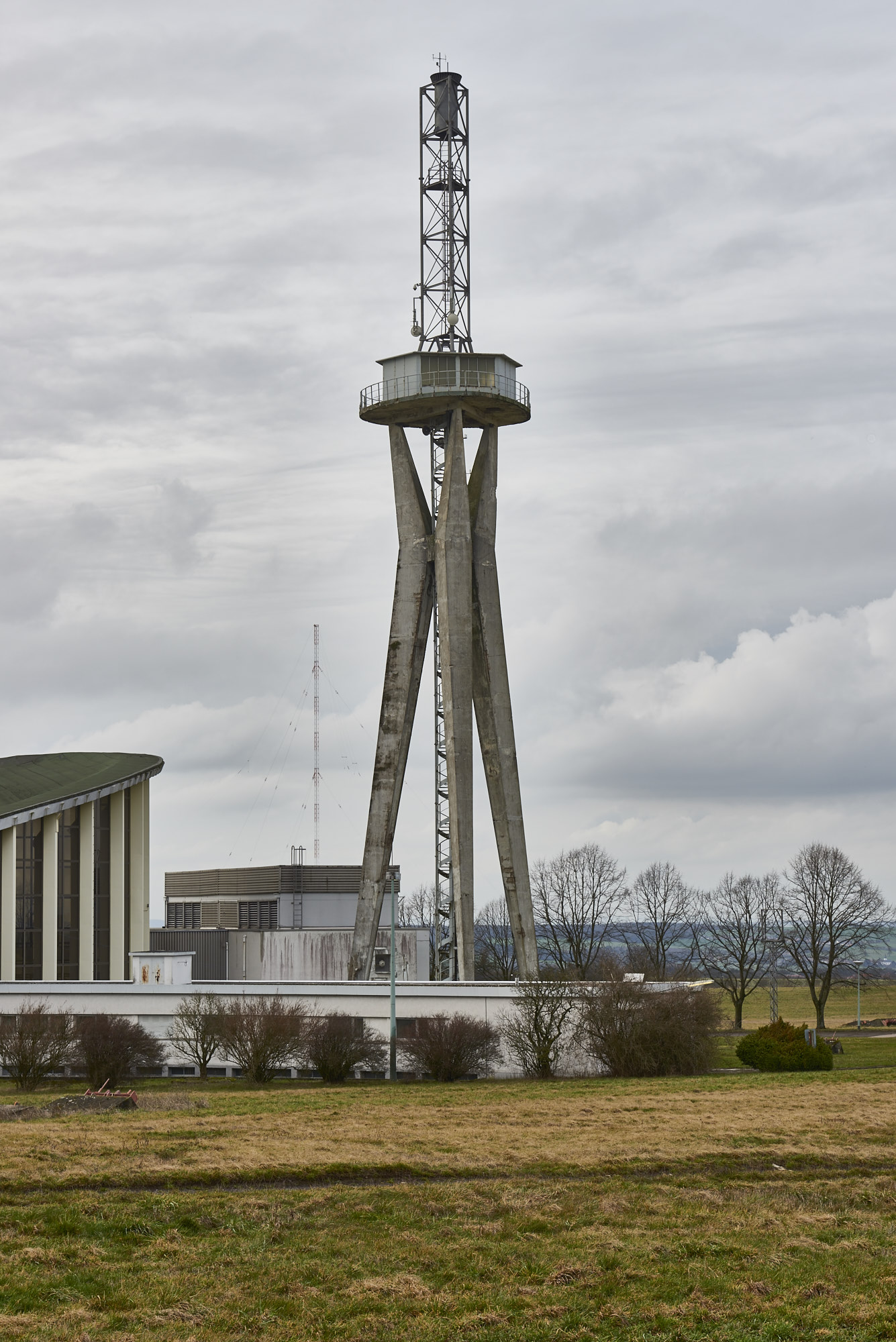 Ehemalige Sendeanlage von »Europe 1« in Felsberg-Berus, Saarbrücken, Felsberg-Berus, Saarland — Blick 5