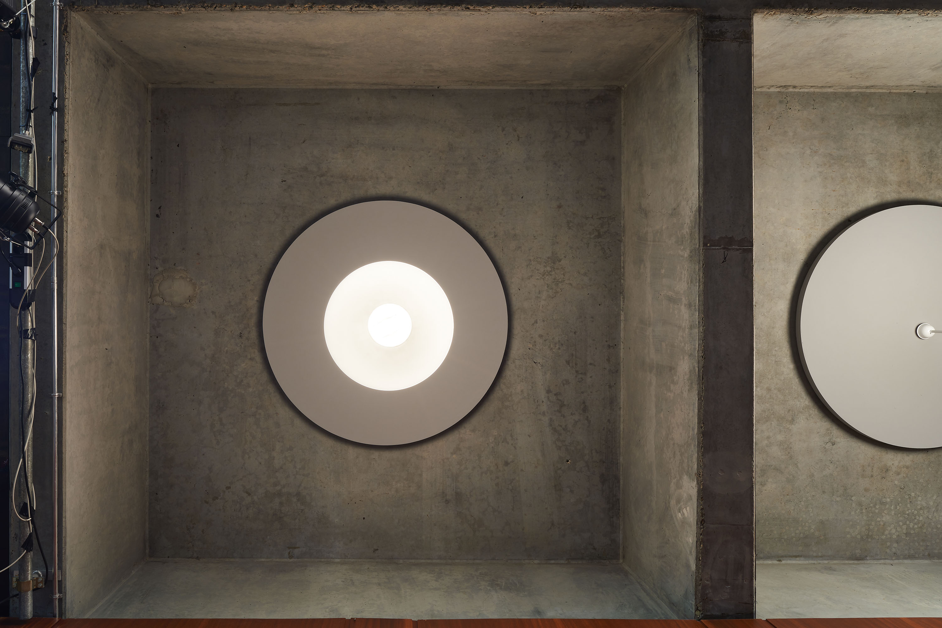 Fotografische Dokumentation der Mensa der Universität des Saarlandes, Saarbrücken, Saarland — Detailansicht