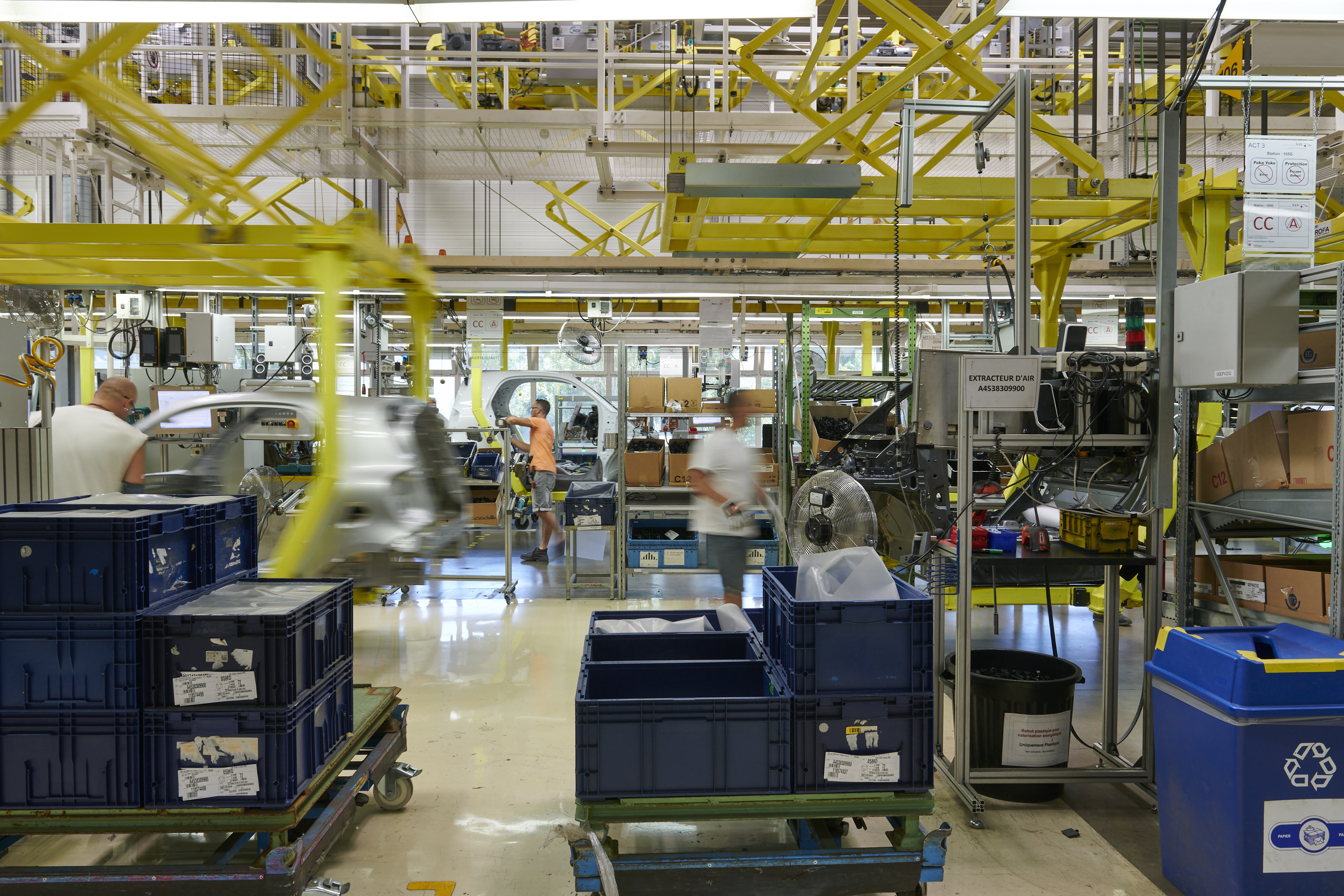 Produktionsdokumentation und Mitarbeiterportraits SAS Automotive, Hambach, Hambach, Lorraine (Lothringen) — Ansicht 2