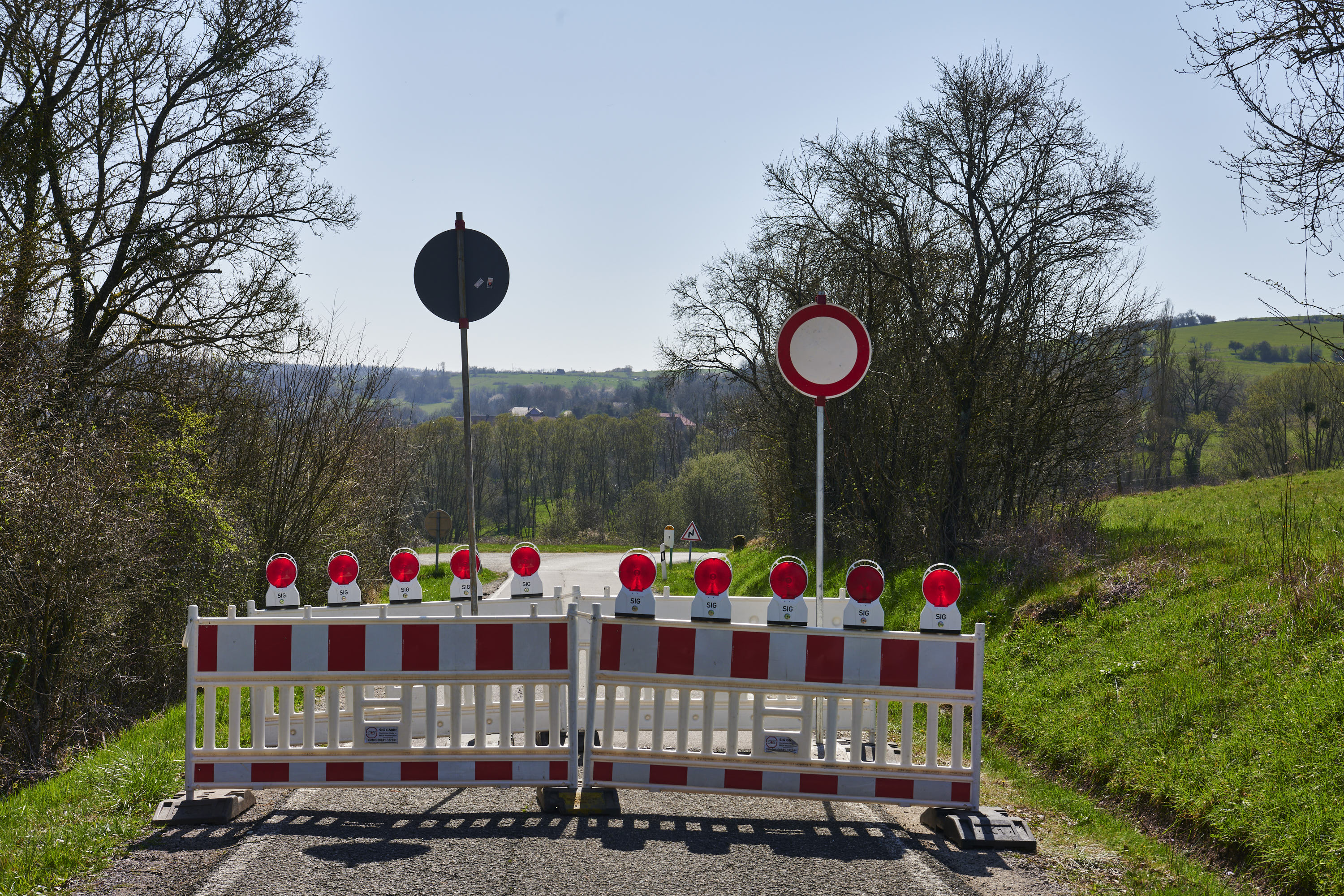Immer noch: Grenzübergange in Corona-Zeiten..., Saarland, Lothringen, Luxemburg — Ansicht 12