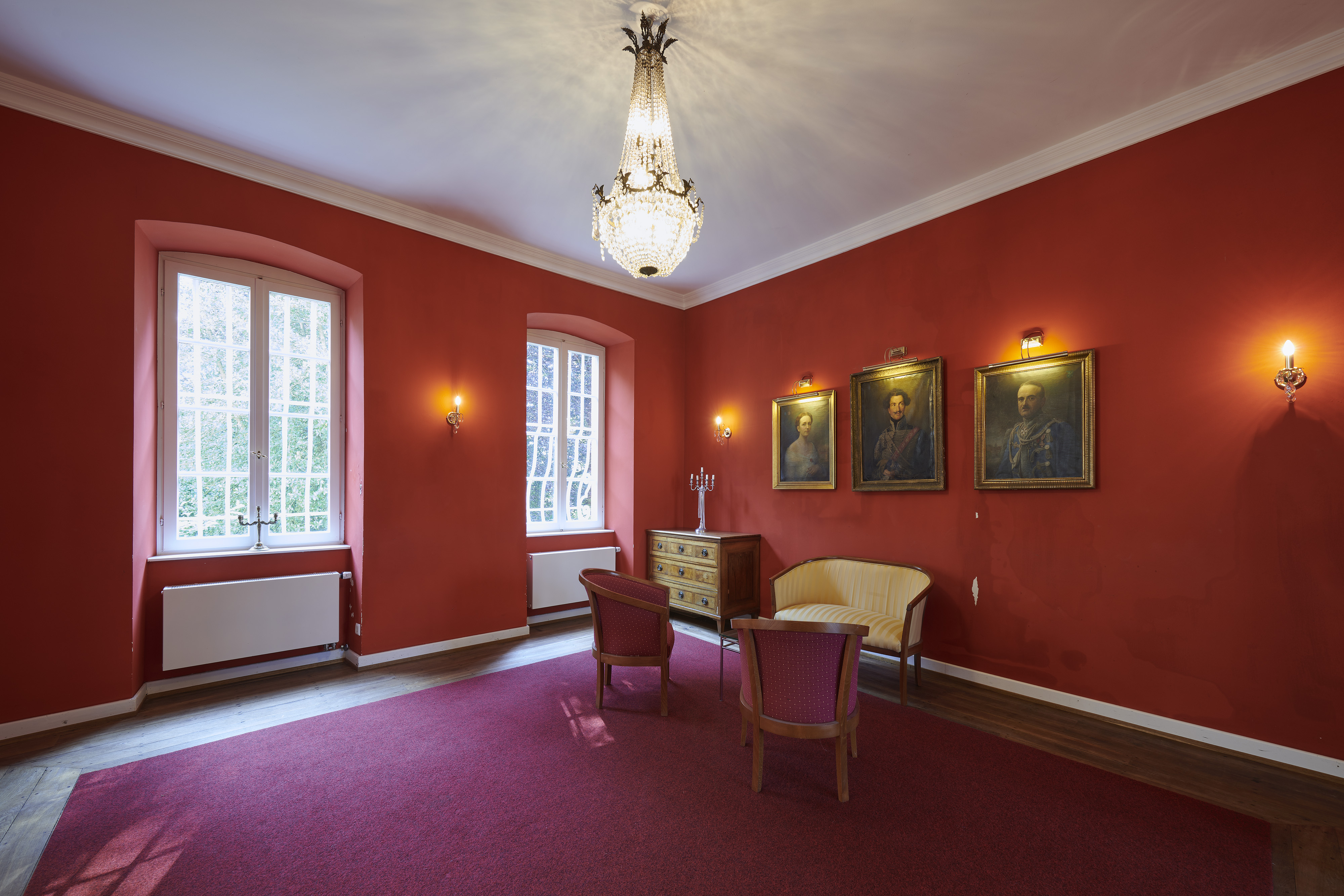 Schloss Münchweiler, Nunkirchen, Saarbrücken, Saarland, Nunkirchen — Aufnahme 4