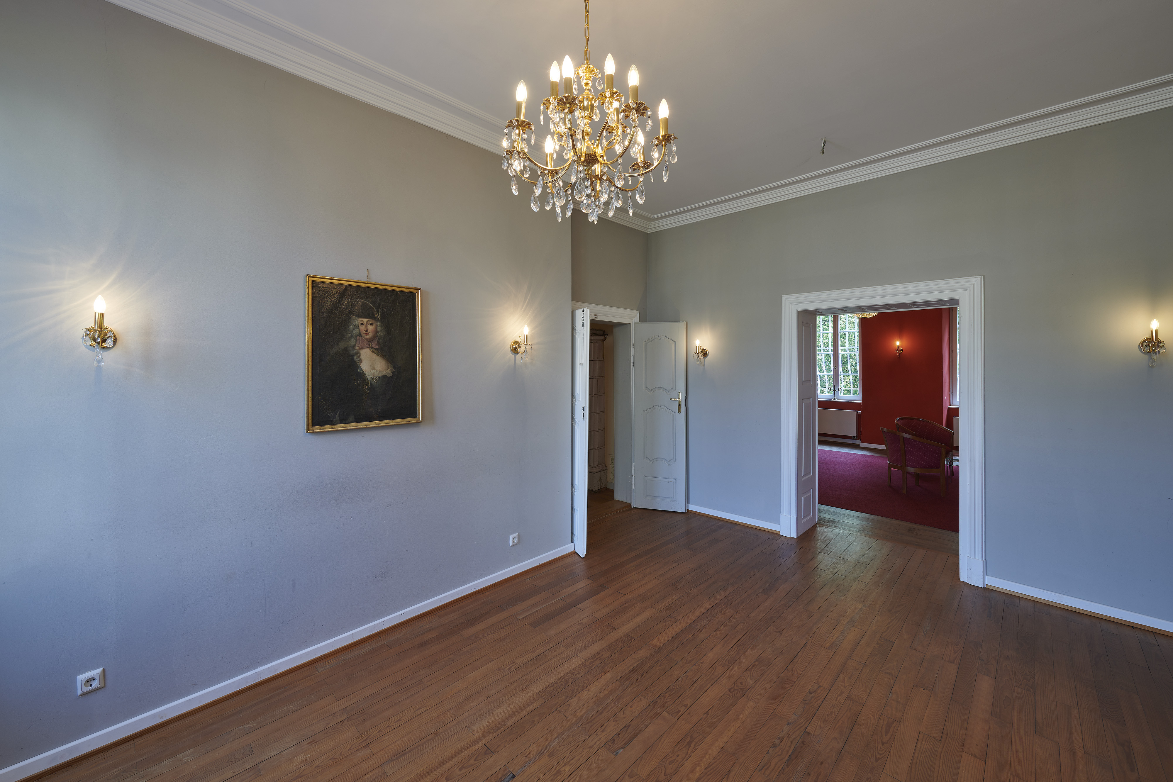 Schloss Münchweiler, Nunkirchen, Saarbrücken, Saarland, Nunkirchen — Blick 5