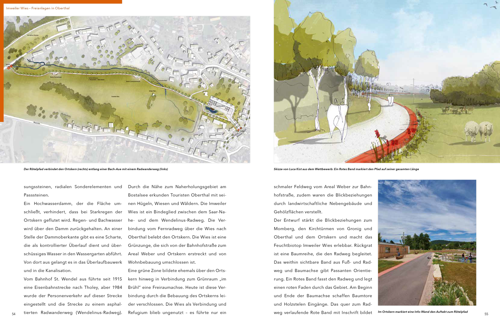 Quartiere Orte Räume — ... als auch mit Plänen und außergewöhnlichen Projektskizzen.