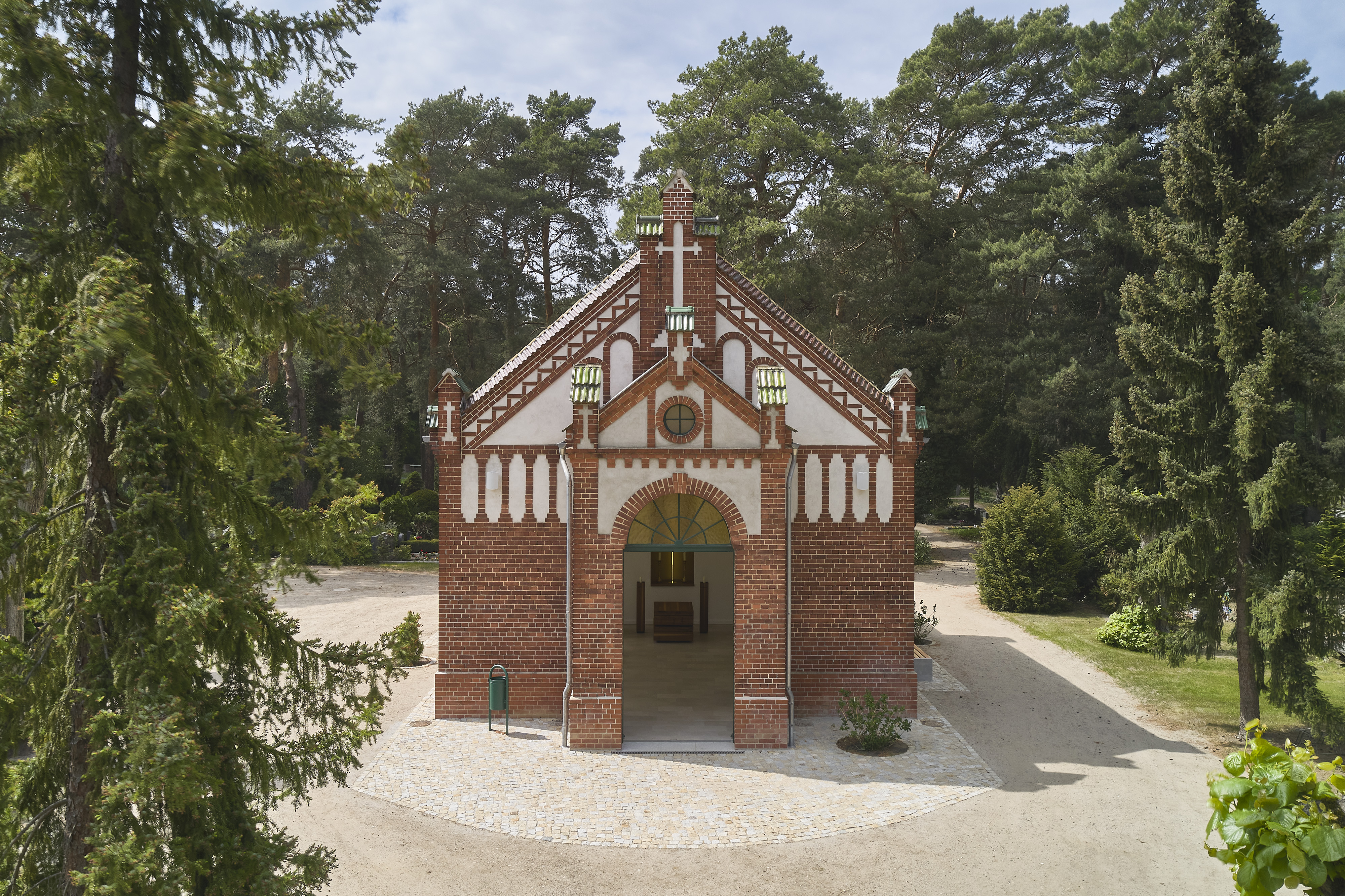 Friedhofskapelle des Waldfriedhofes Blankenfelde
