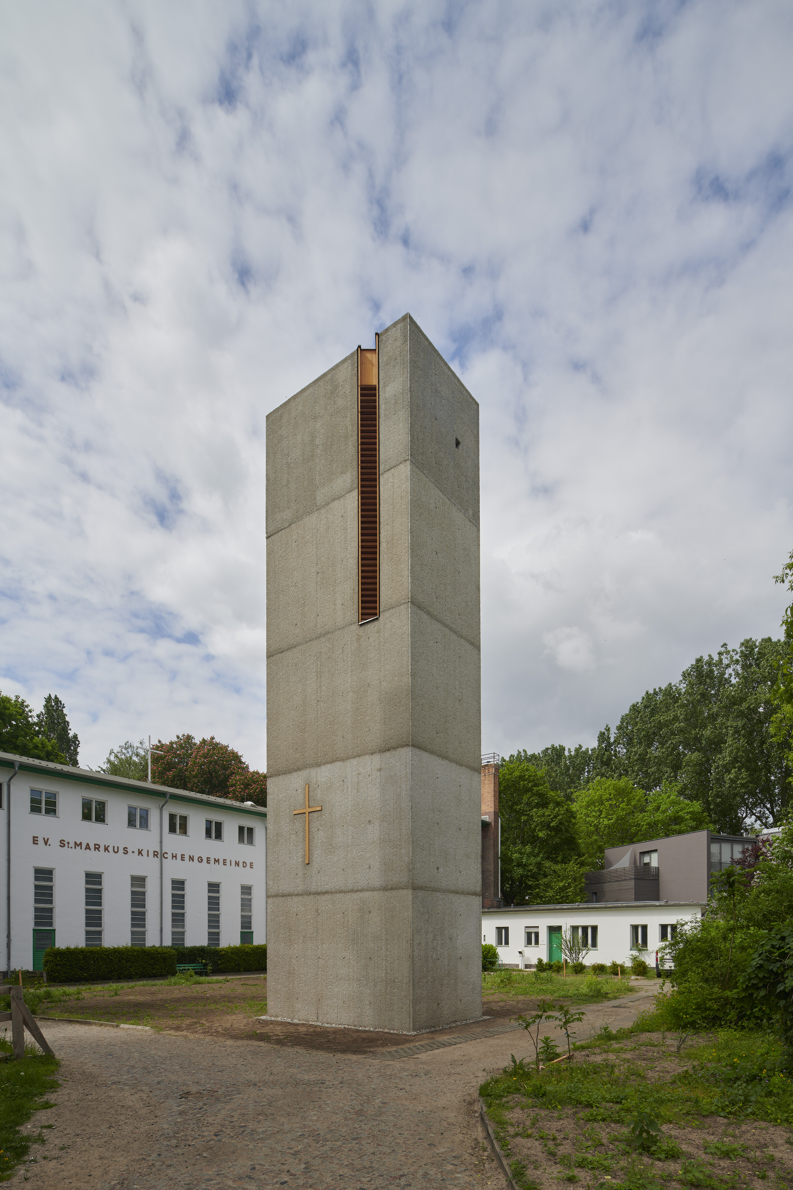 Glockenturm Lazarus-Haus Friedrichshain, Berlin, Berlin-Friedrichshain — Ansicht 2