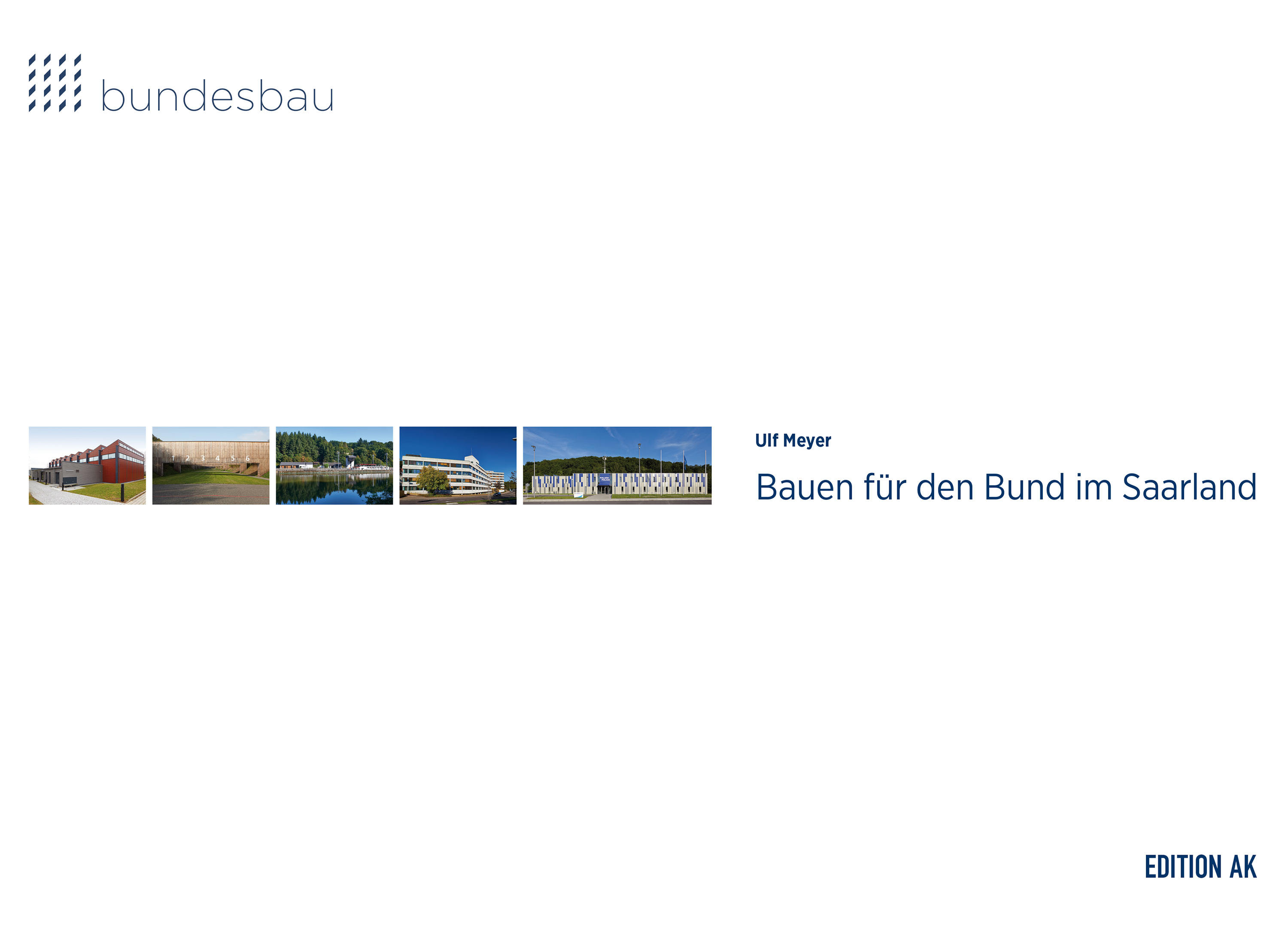 Bauen für den Bund im Saarland — Titel
