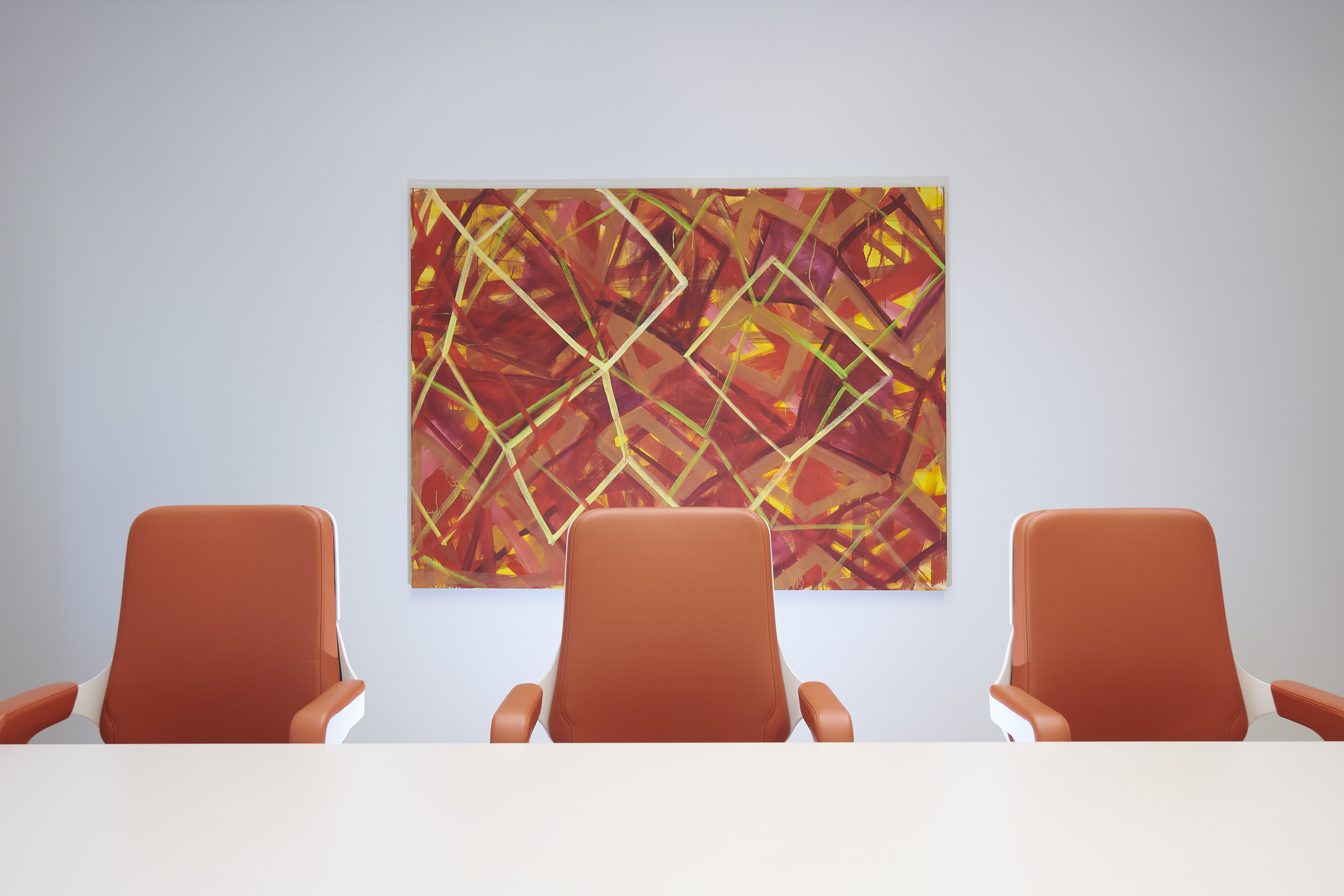 Präsentationsfotografien von Kanzleiräumen in Saarbrücken — Sorgfältig ausgewählte Kunst findet sich sowohl hier...