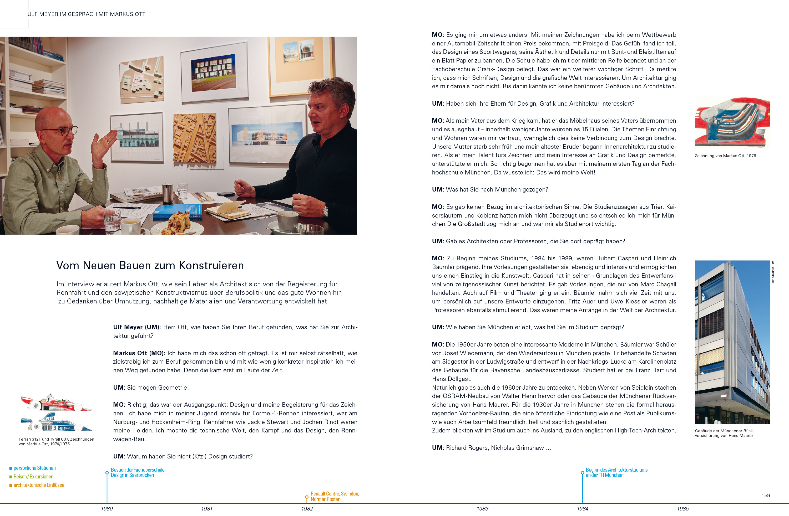 Markus Ott, Konstruktivist — ... sowie ein ausführliches Gespräch zwischen Markus Ott und Ulf Meyer komplettieren den Inhalt des Buches.