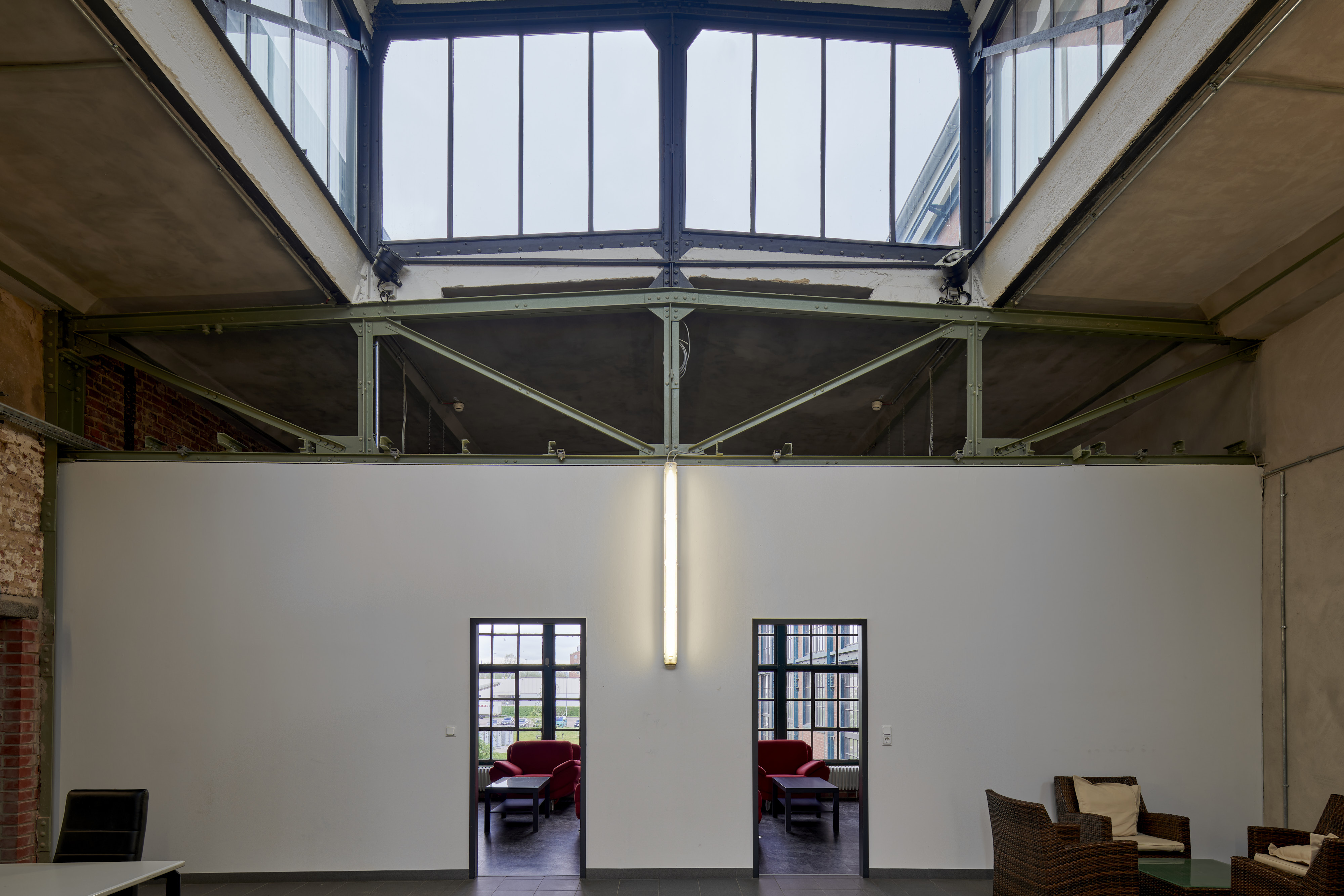 Präsentationsfotografien E-Werk Saarbrücken — Im Backstage-Bereich befinden sich vier separate Künstler-Garderoben