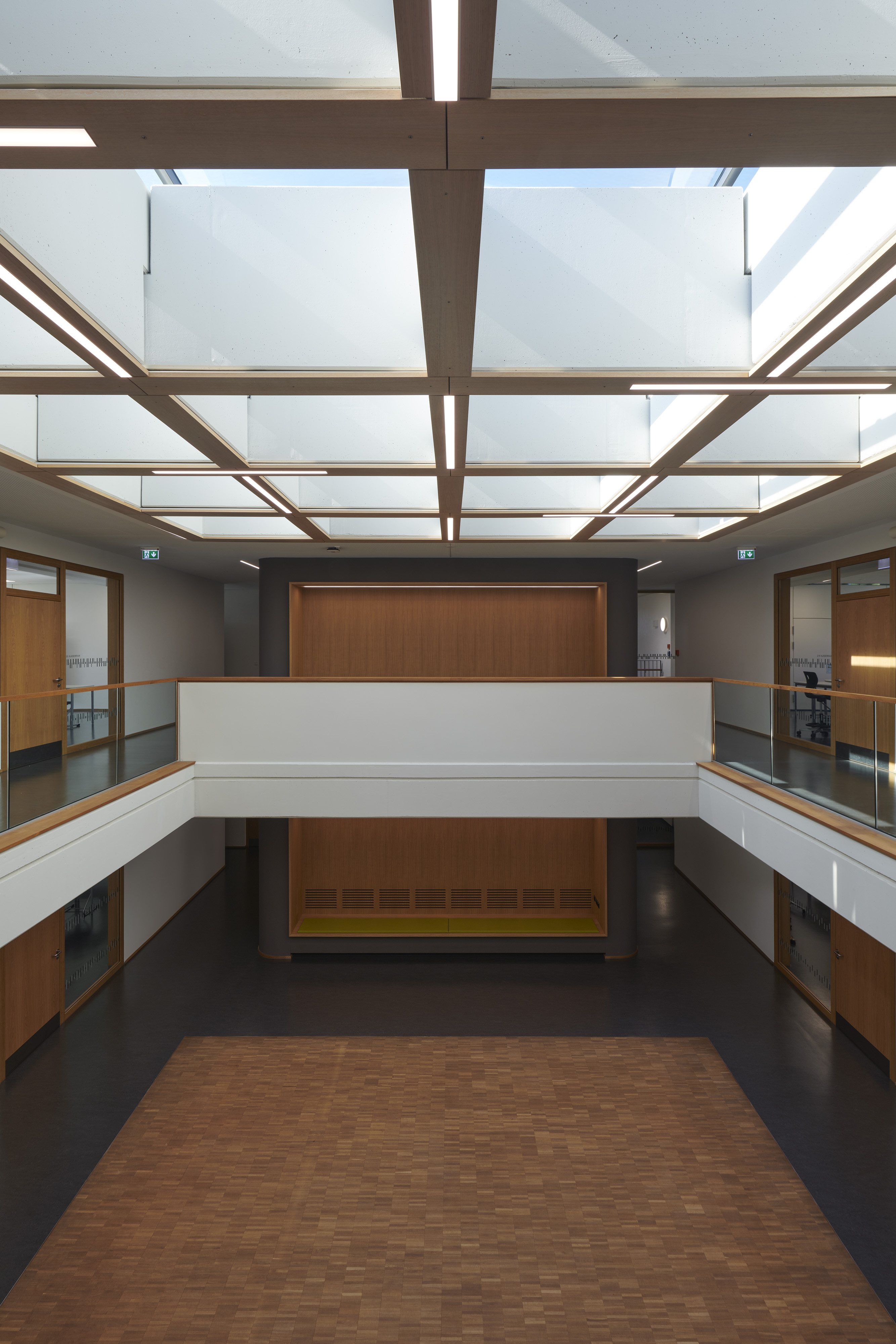 Fotografien des Oberstufengebäudes der Gemeinschaftsschulen in Völklingen, Foto 7 von 9