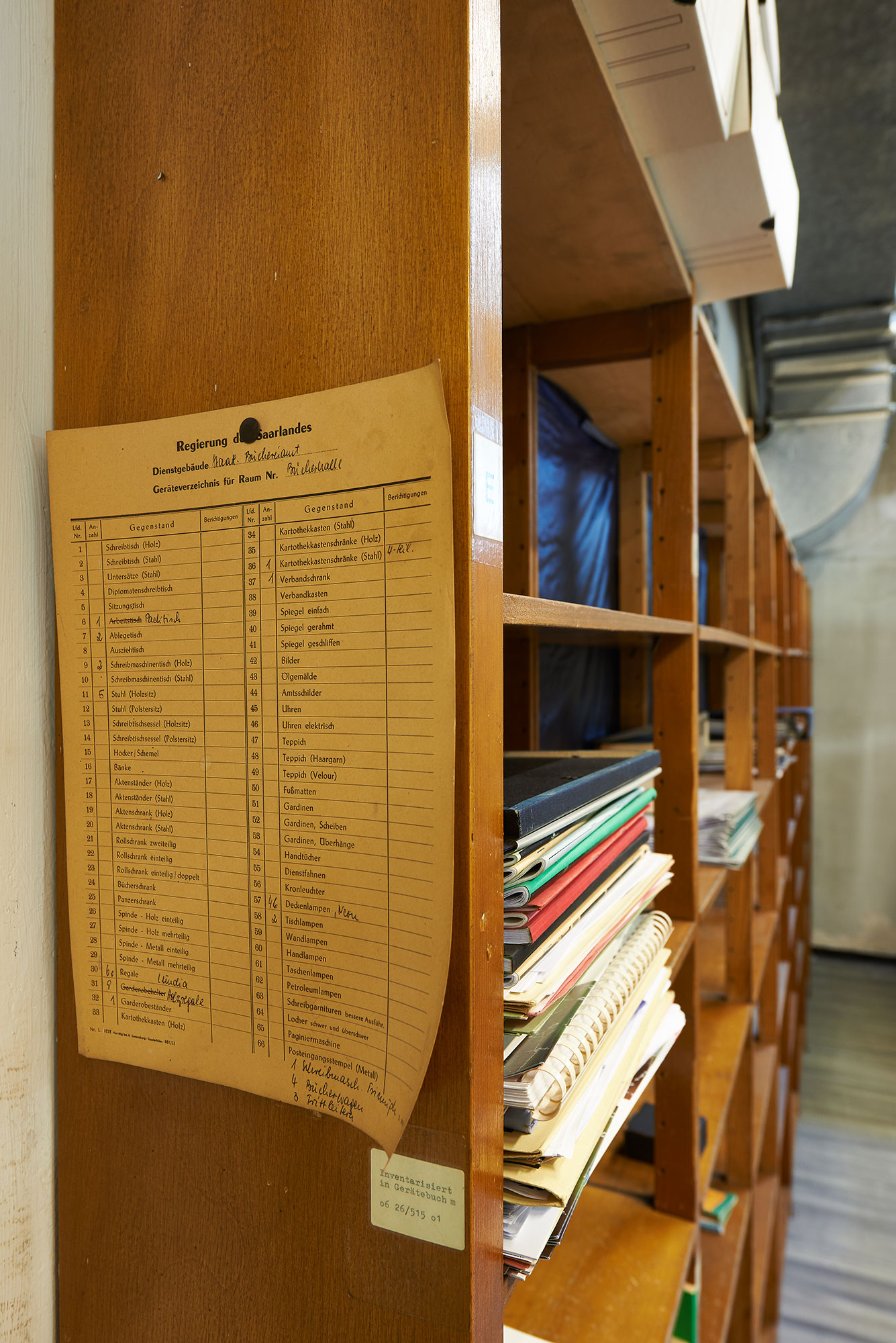 Foto-Dokumentation der ehemaligen Französischen Botschaft in Saarbrücken, Foto 179 von 359