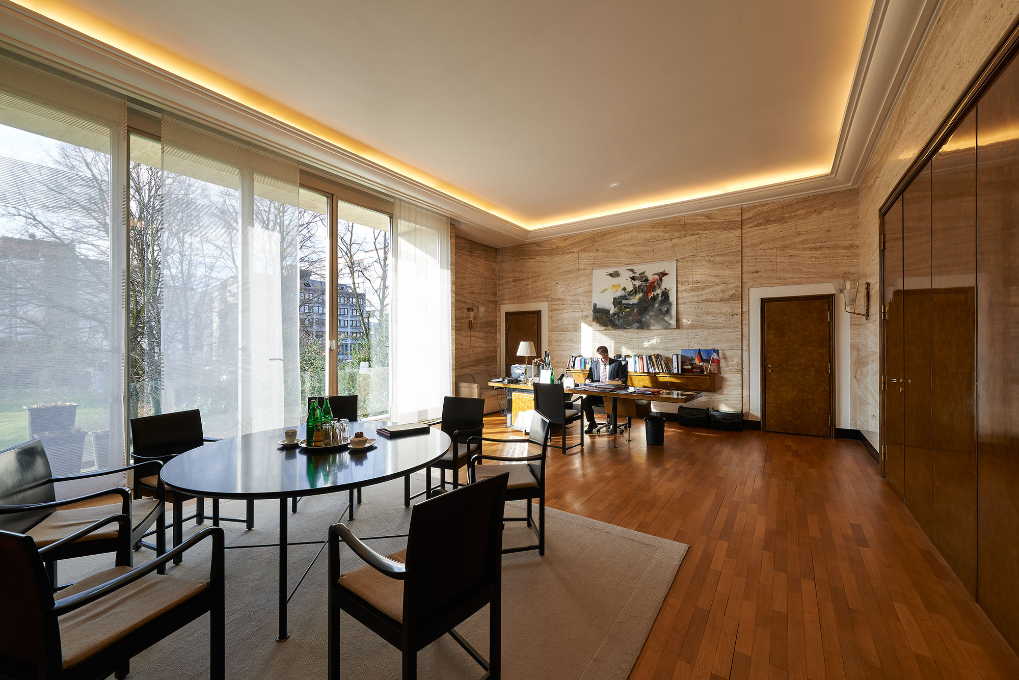 Foto-Dokumentation der ehemaligen Französischen Botschaft in Saarbrücken, Foto 204 von 359