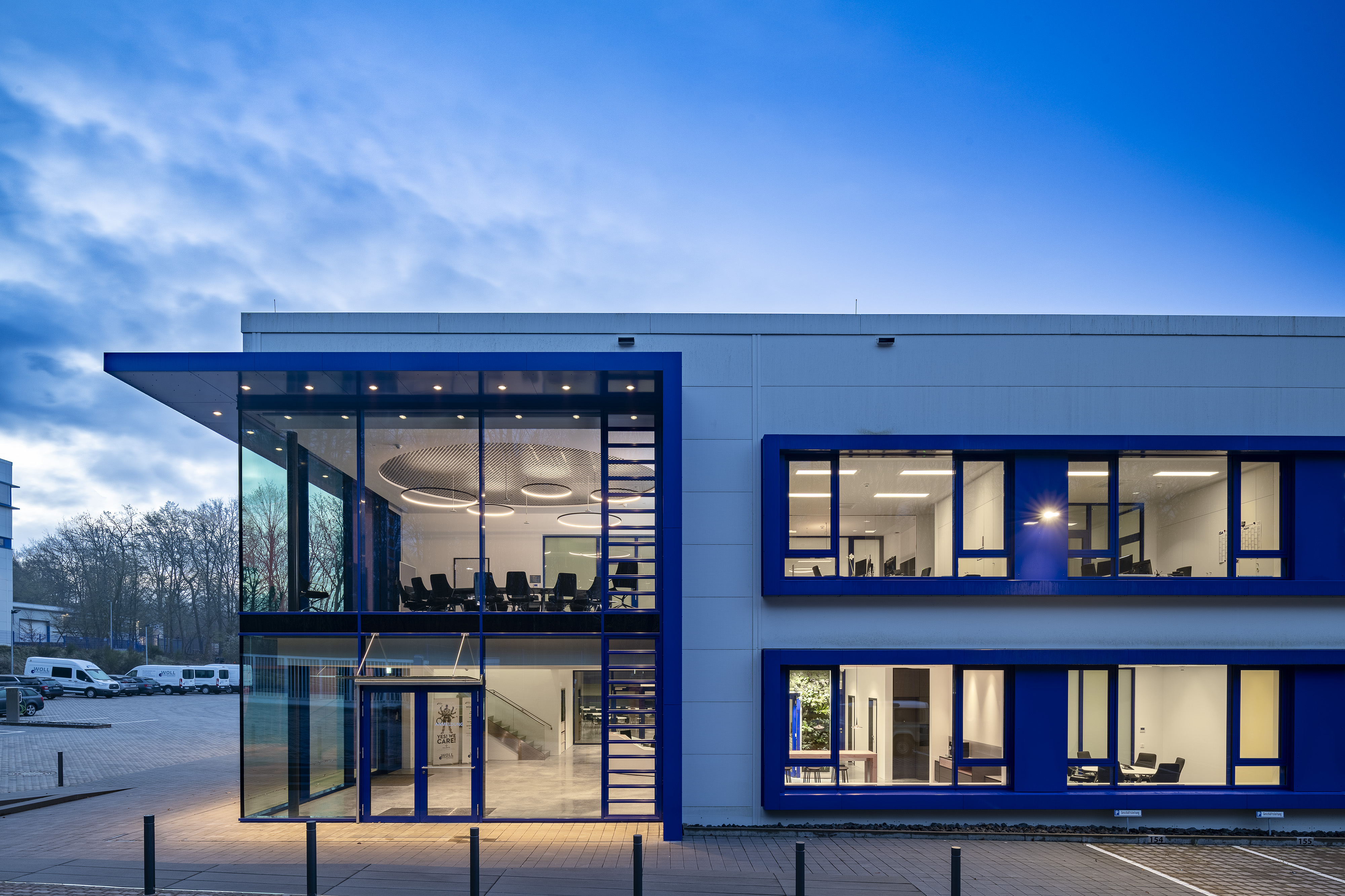 Neubau Montagehalle E, Woll Maschinenbau, Saarbrücken, Foto 3 von 7