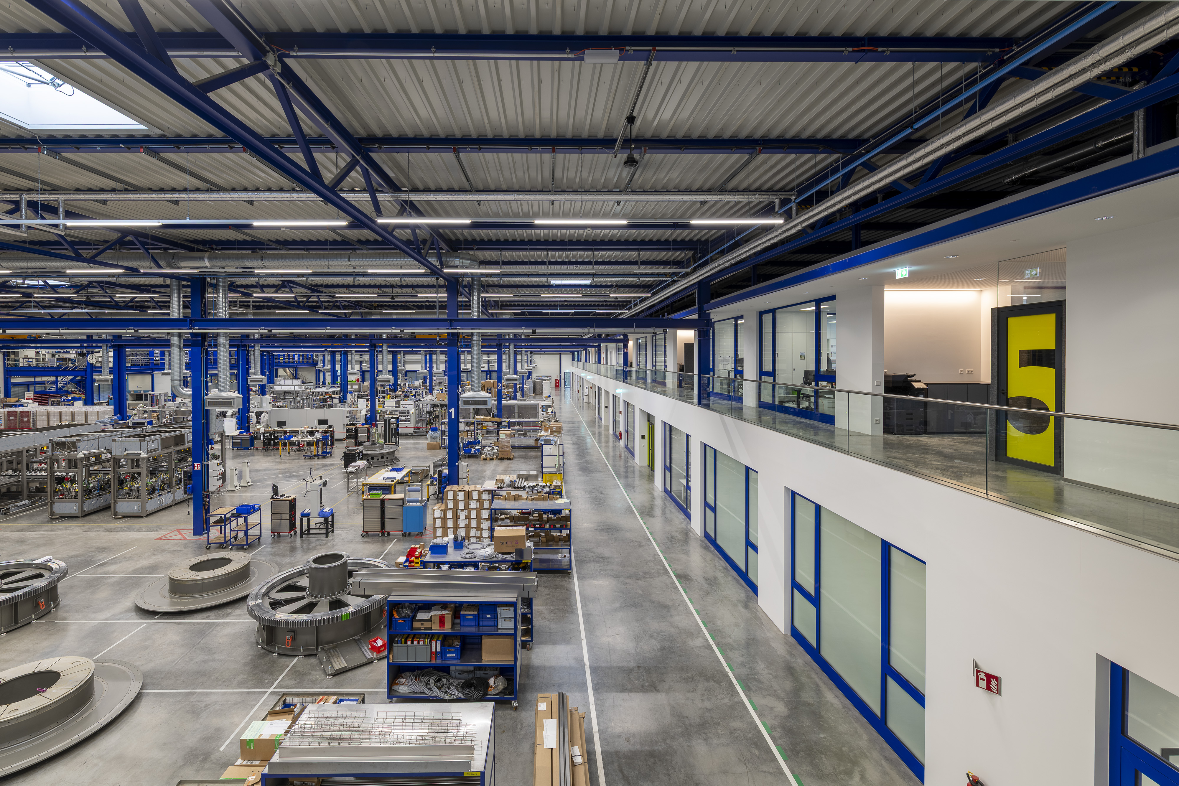 Neubau Montagehalle E, Woll Maschinenbau, Saarbrücken, Foto 5 von 7