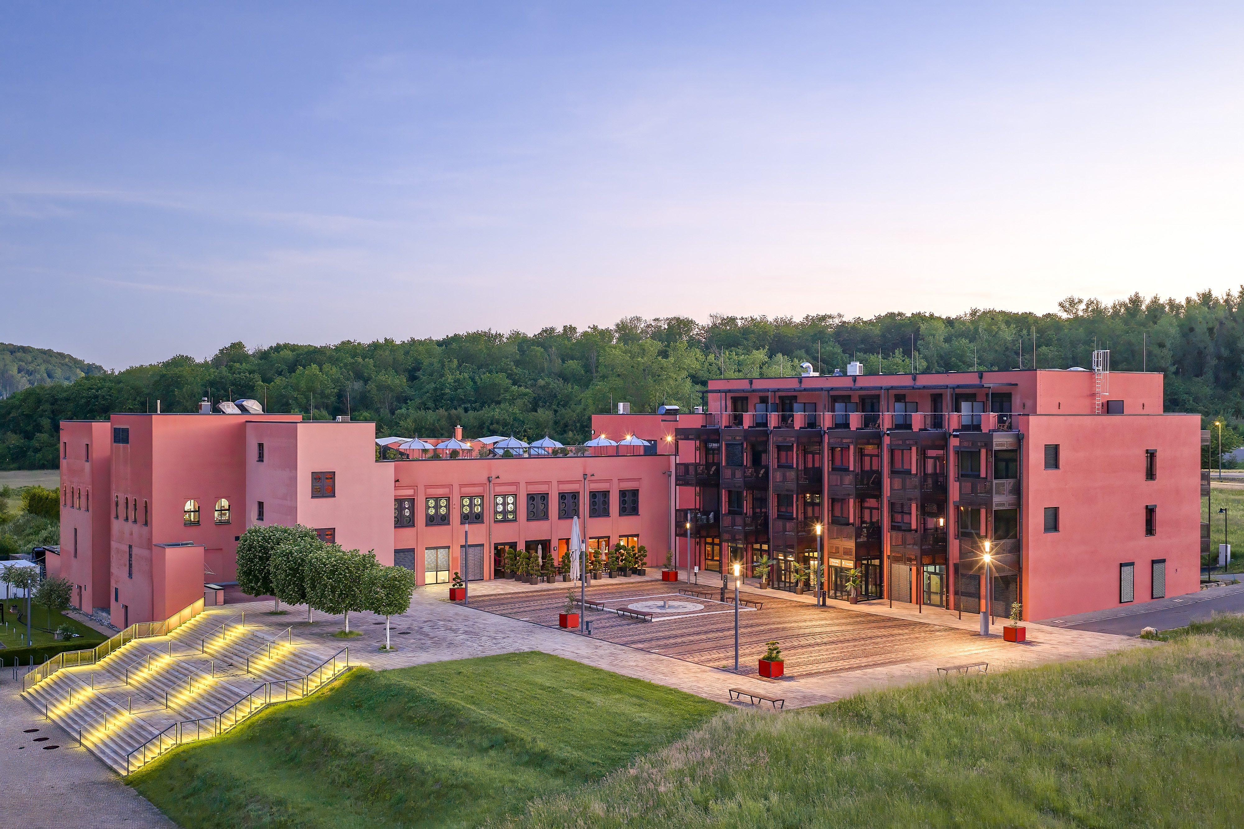 Architekturfotografie Saarland Therme, Rilchingen-Hanweiler, Foto 2 von 13