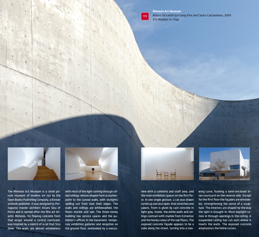 Buchgestaltung von Marco Kany: Architectural Guide Seoul