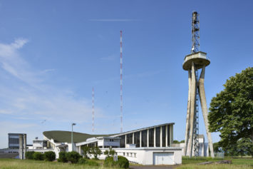 Architekturfotografie von Marco Kany: ehemaliges Sendegebäude des Radiosenders »Europe 1« in Felsberg-Berus
