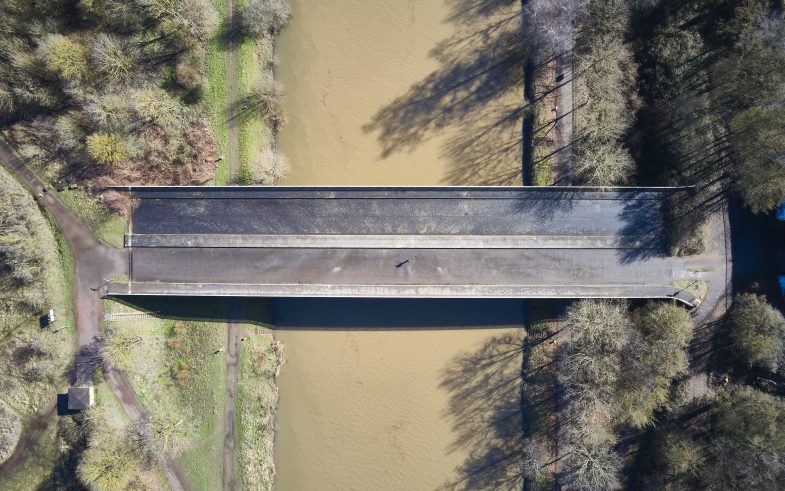 Dokumentationsfotografie von Marco Kany: »Tote Brücke« in Saarbrücken St. Arnual